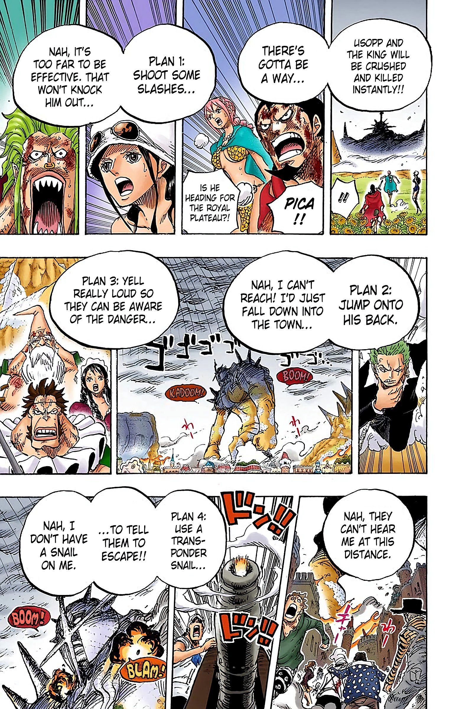 One Piece Colored Manga