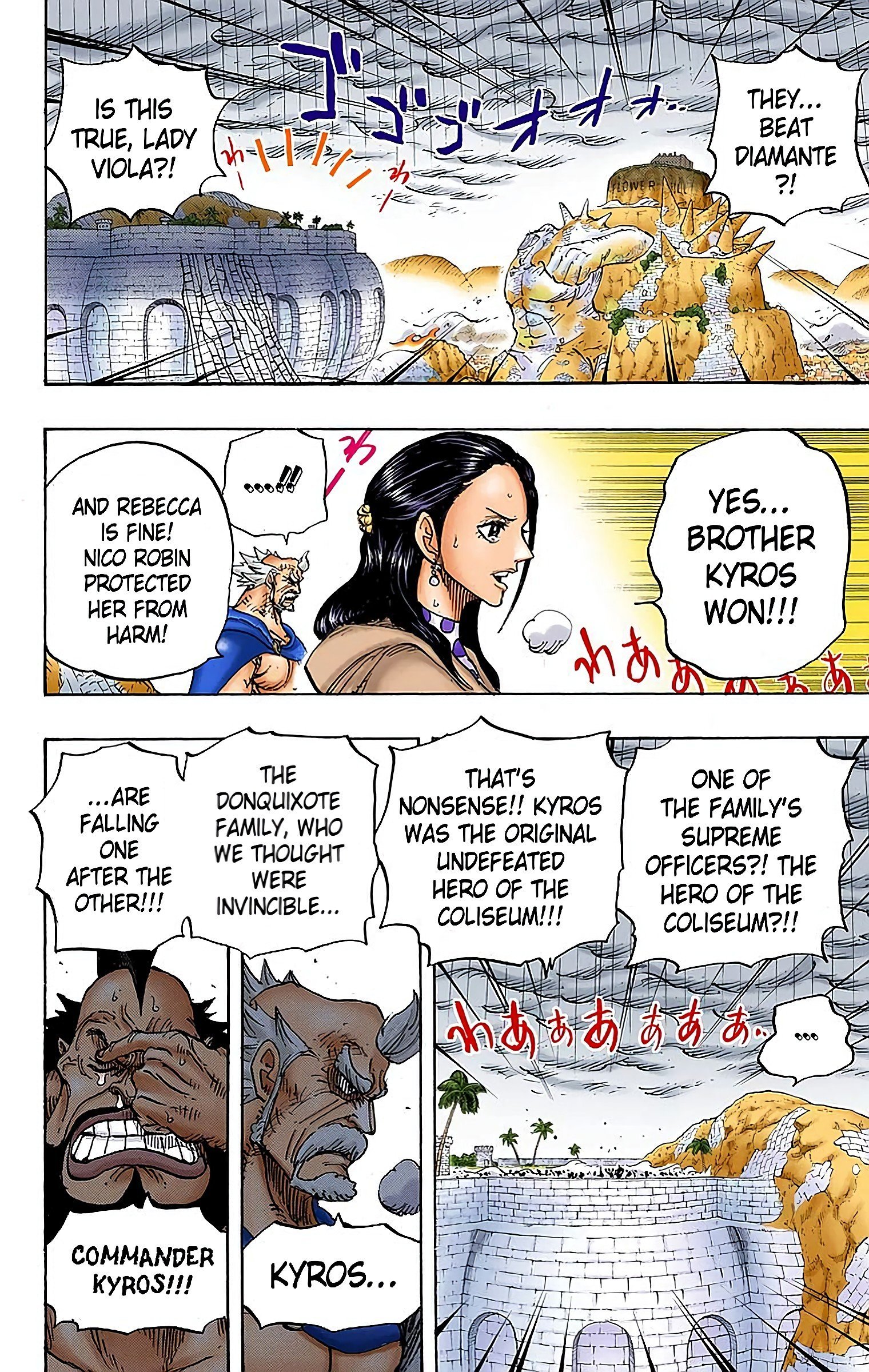 One Piece Colored Manga