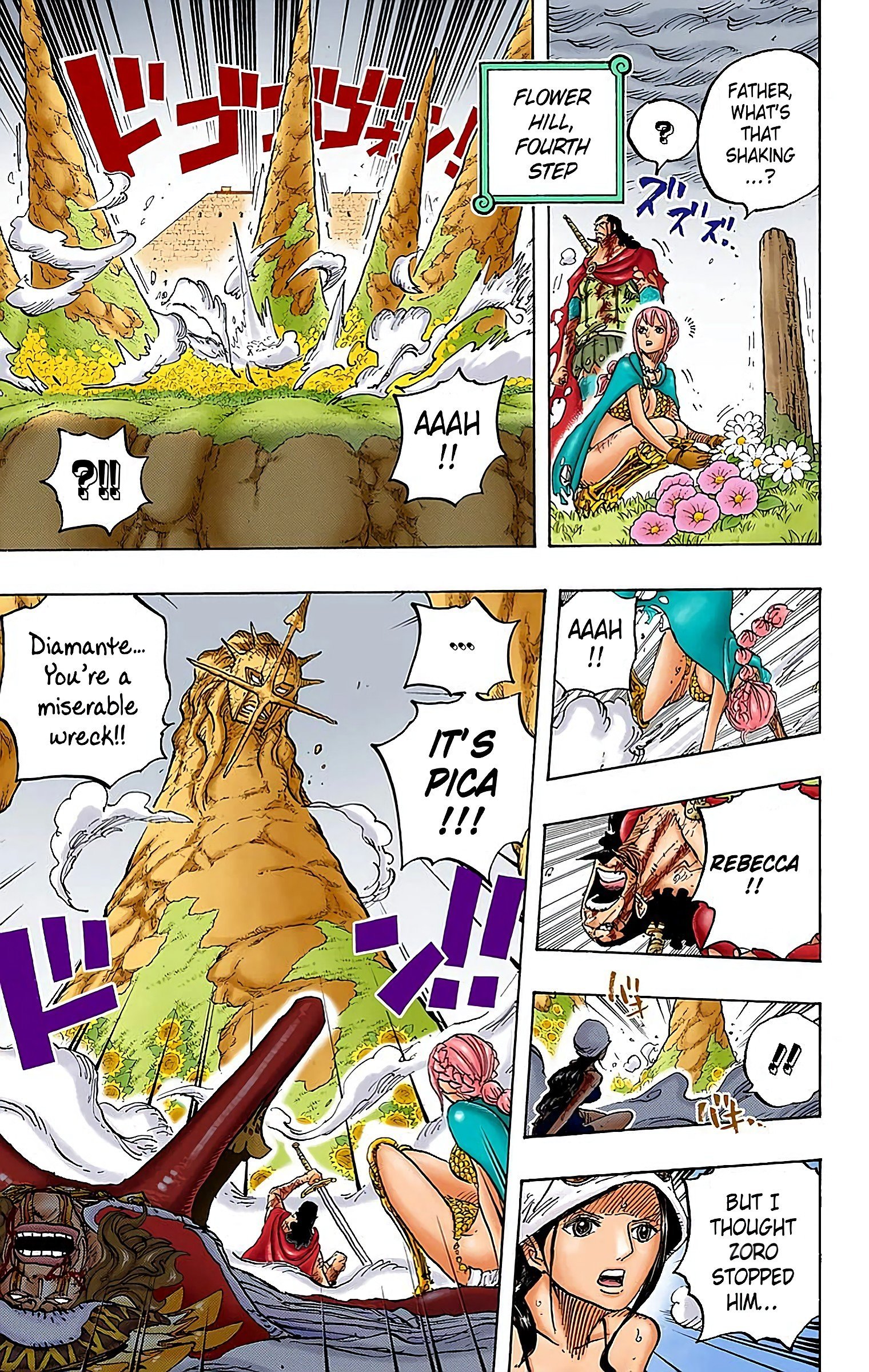 One Piece Colored Manga