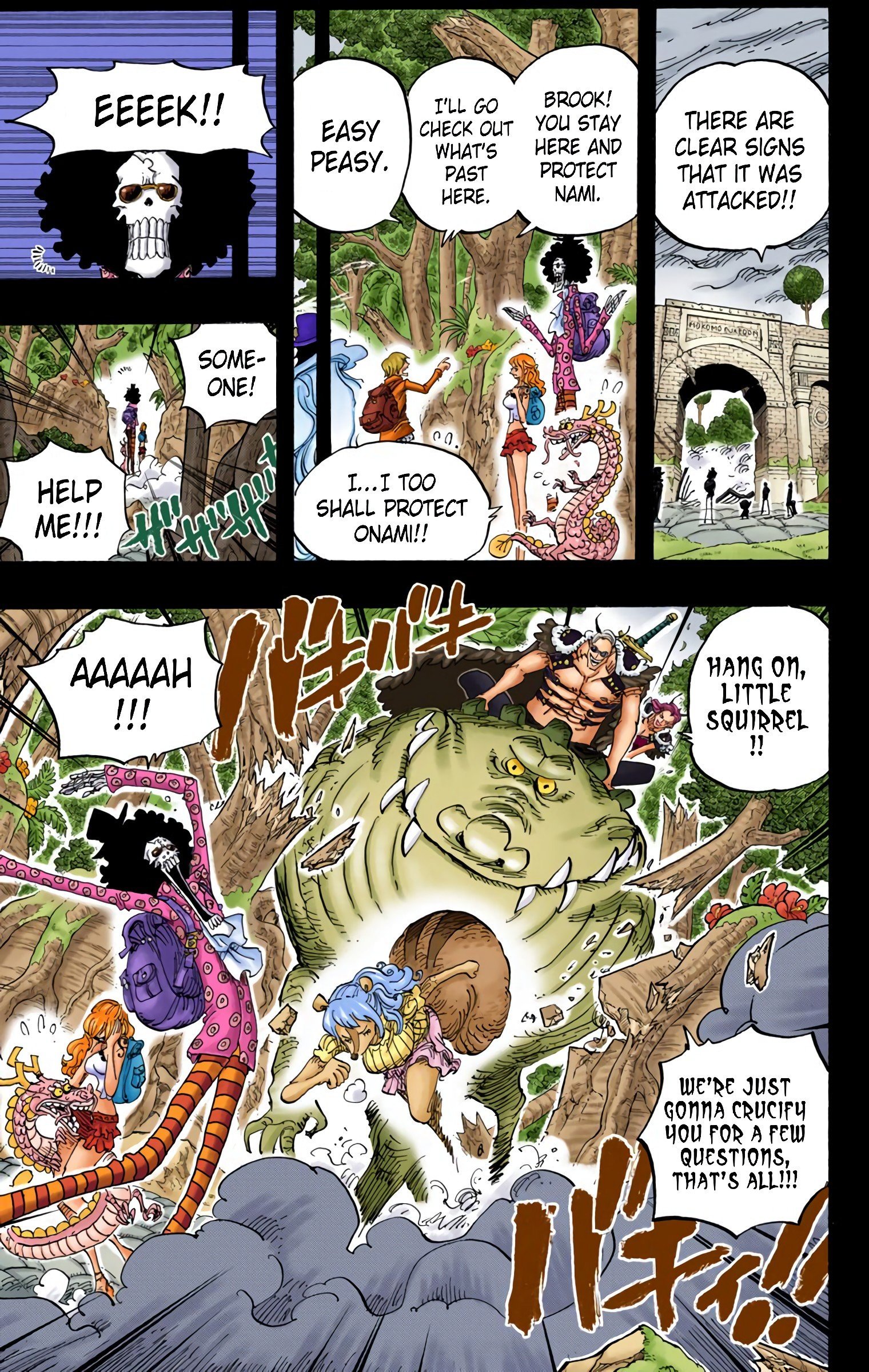 One Piece Colored Manga