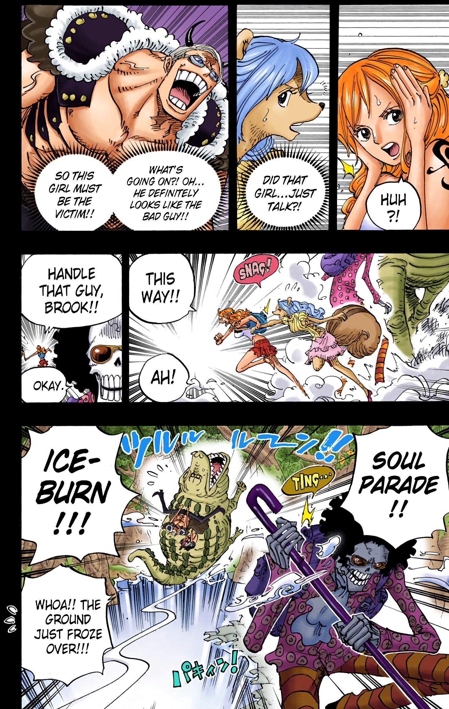 One Piece Colored Manga