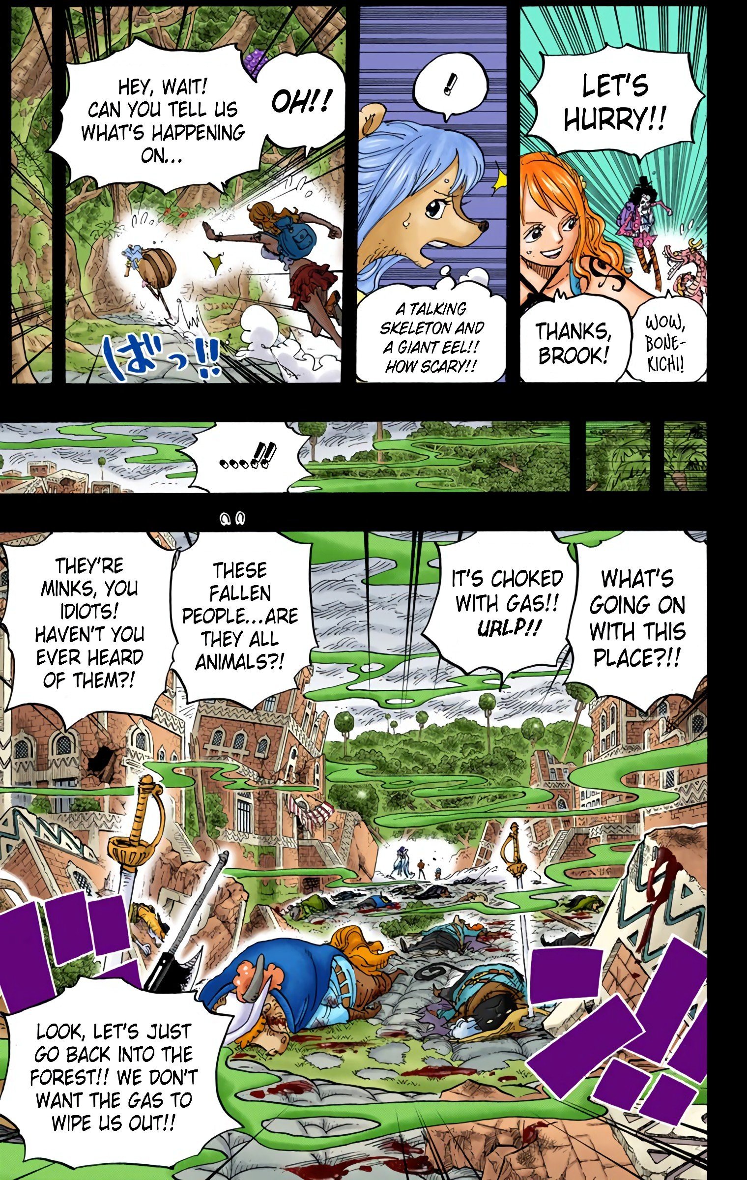 One Piece Colored Manga