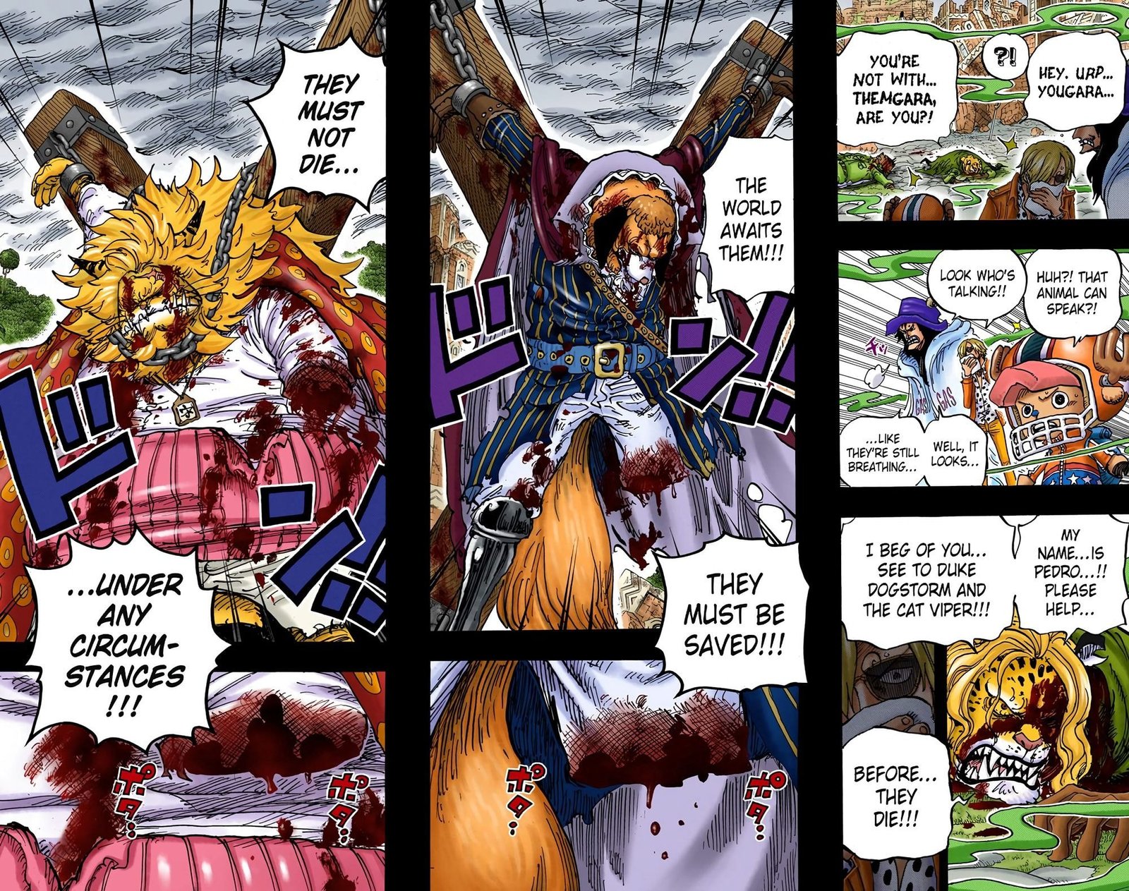 One Piece Colored Manga