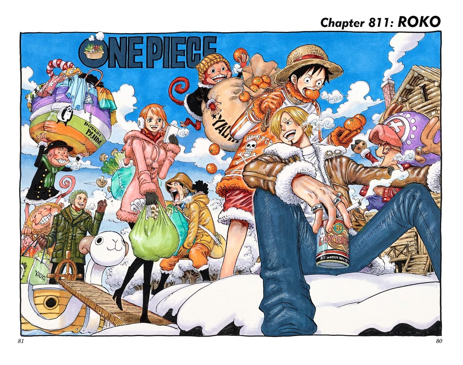 One Piece Colored Manga