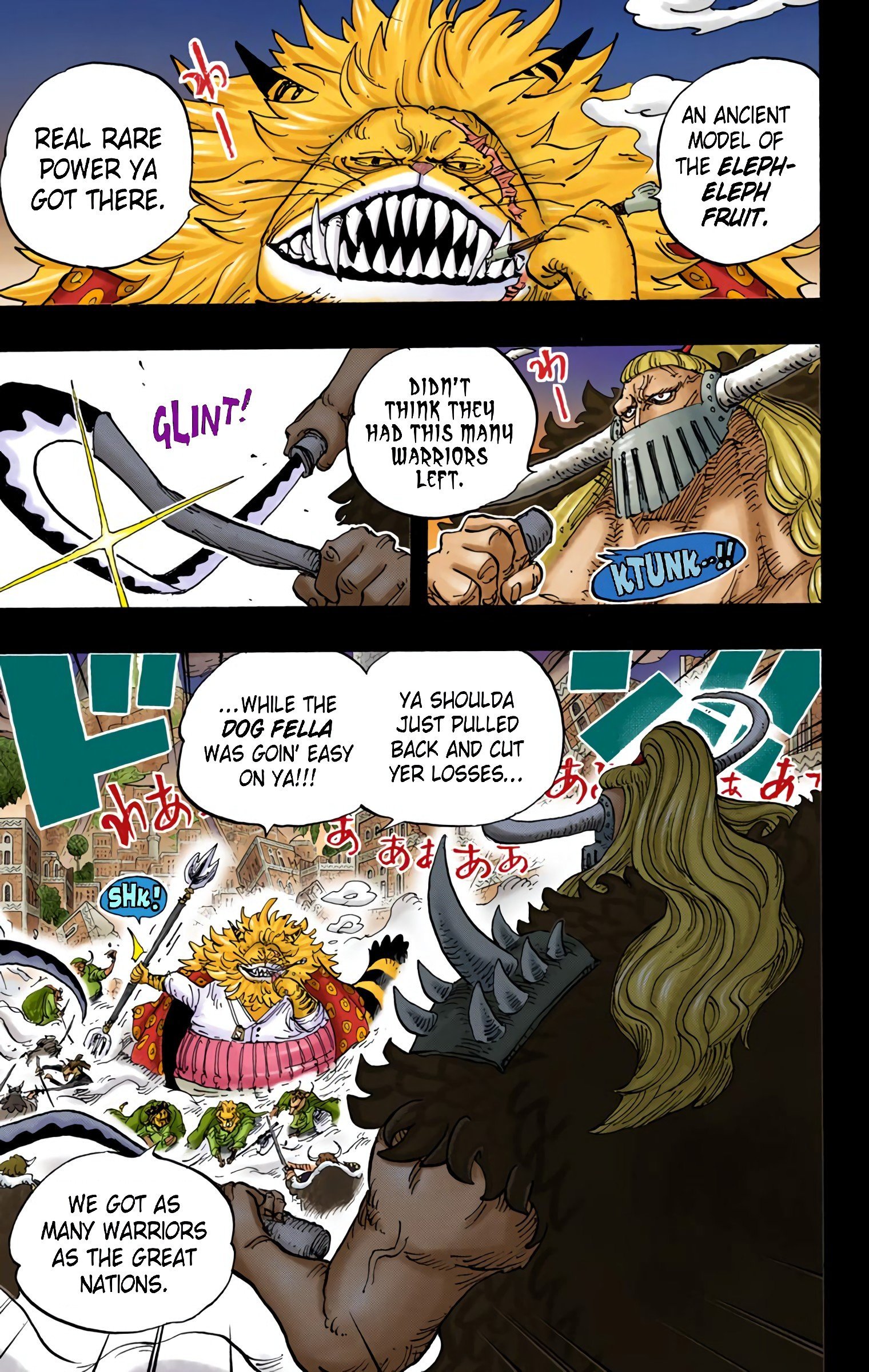 One Piece Colored Manga