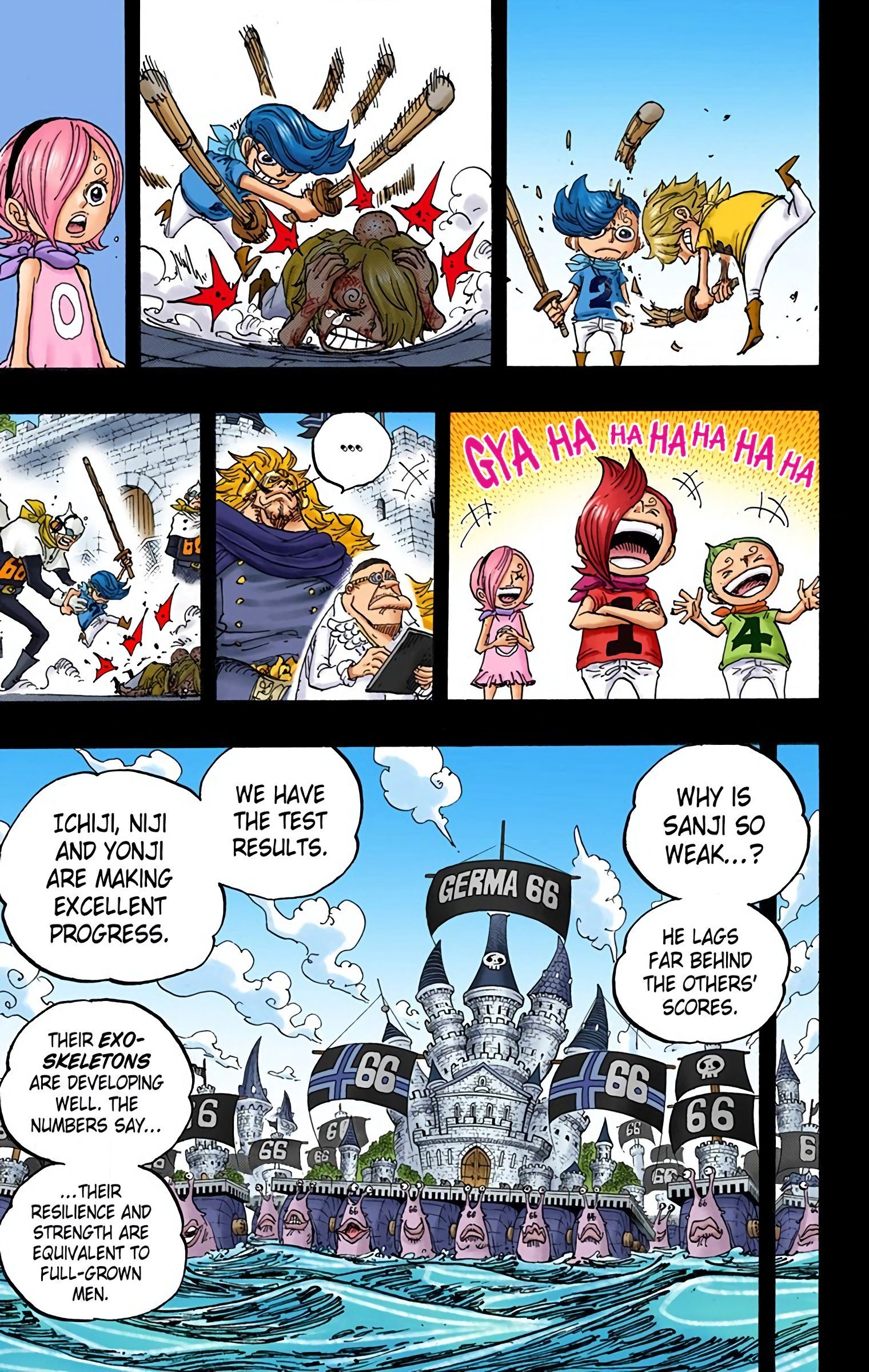 One Piece Colored Manga