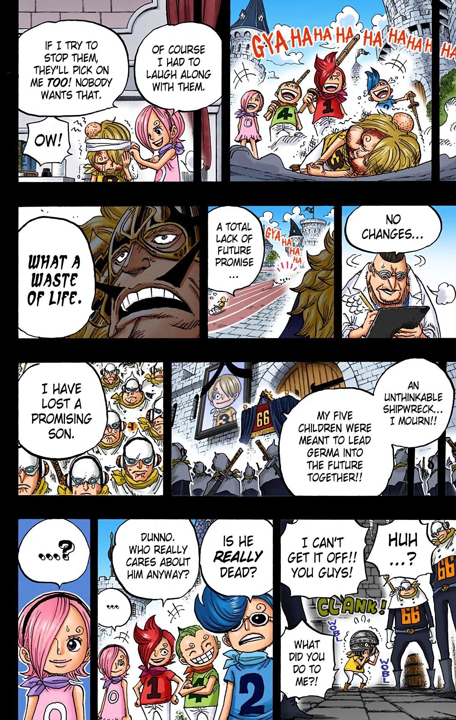 One Piece Colored Manga