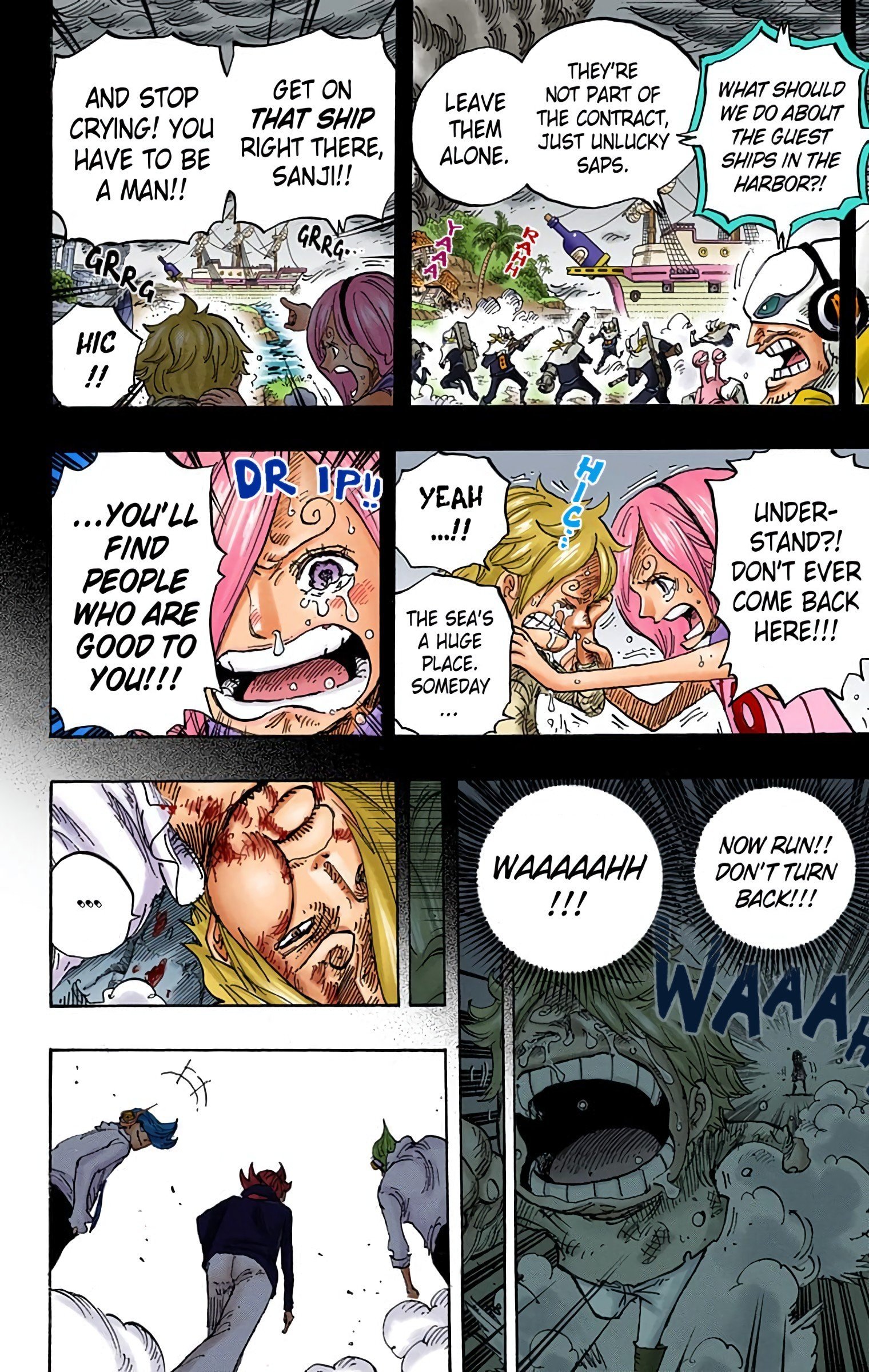 One Piece Colored Manga