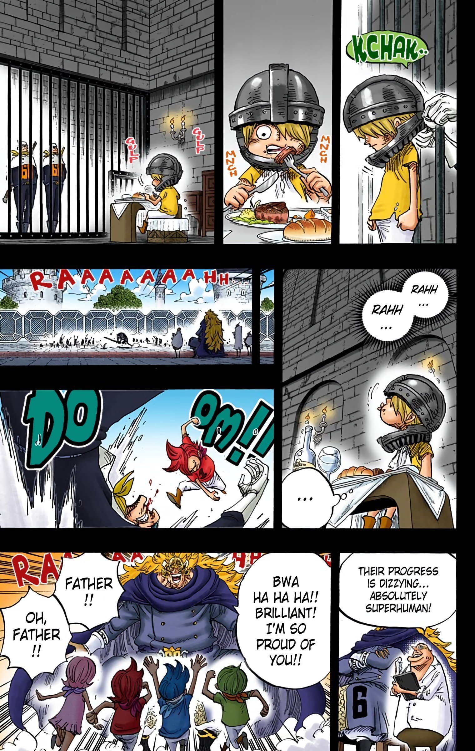 One Piece Colored Manga