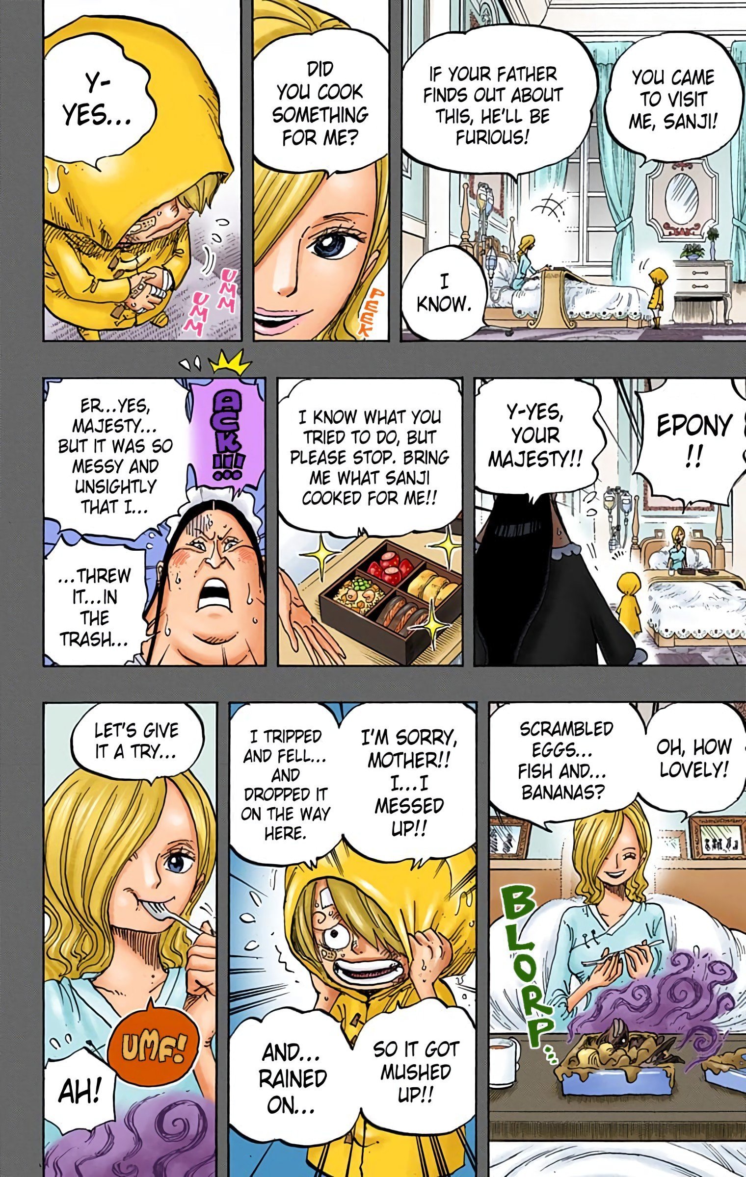 One Piece Colored Manga