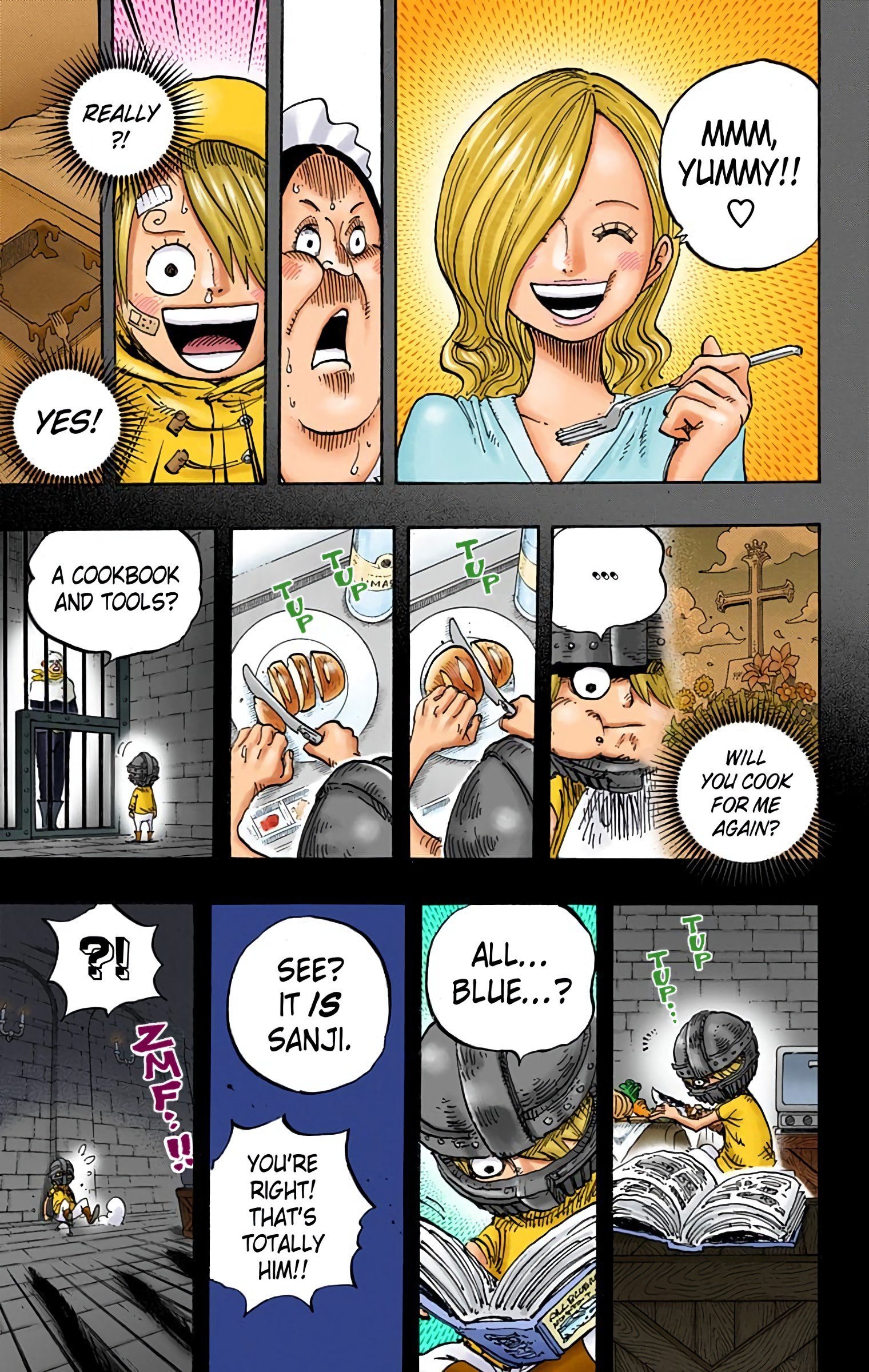 One Piece Colored Manga