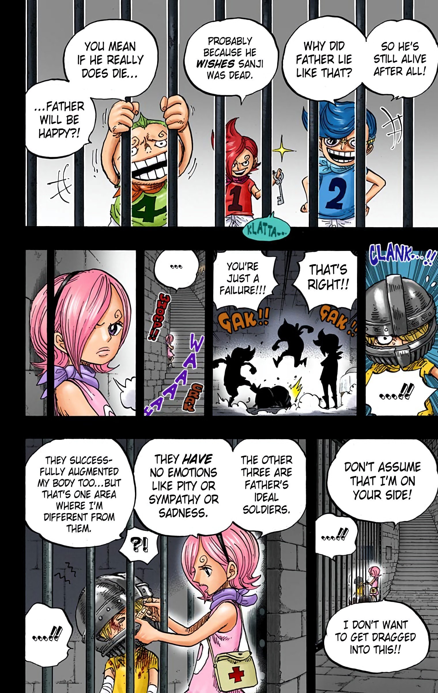 One Piece Colored Manga