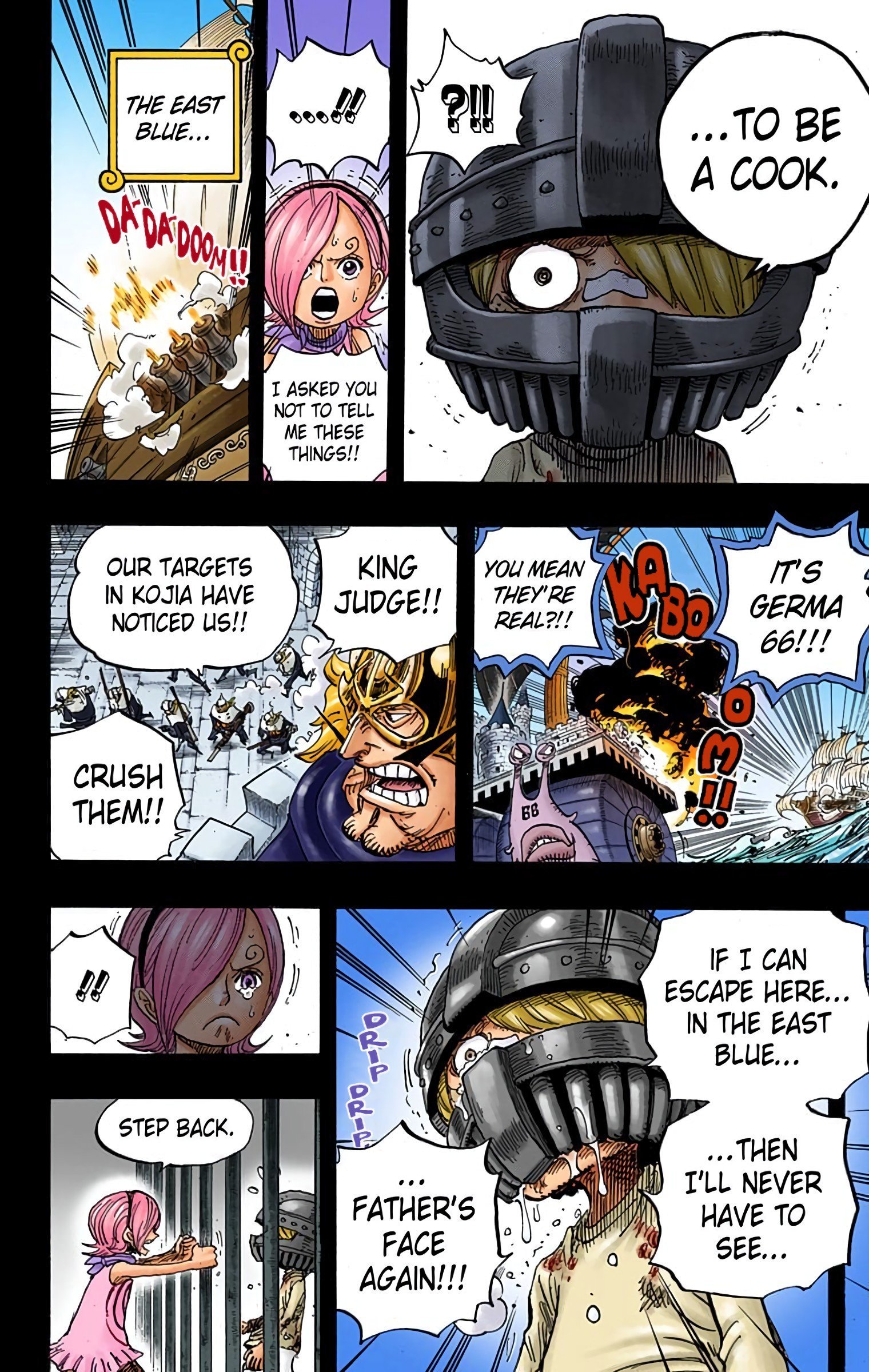 One Piece Colored Manga