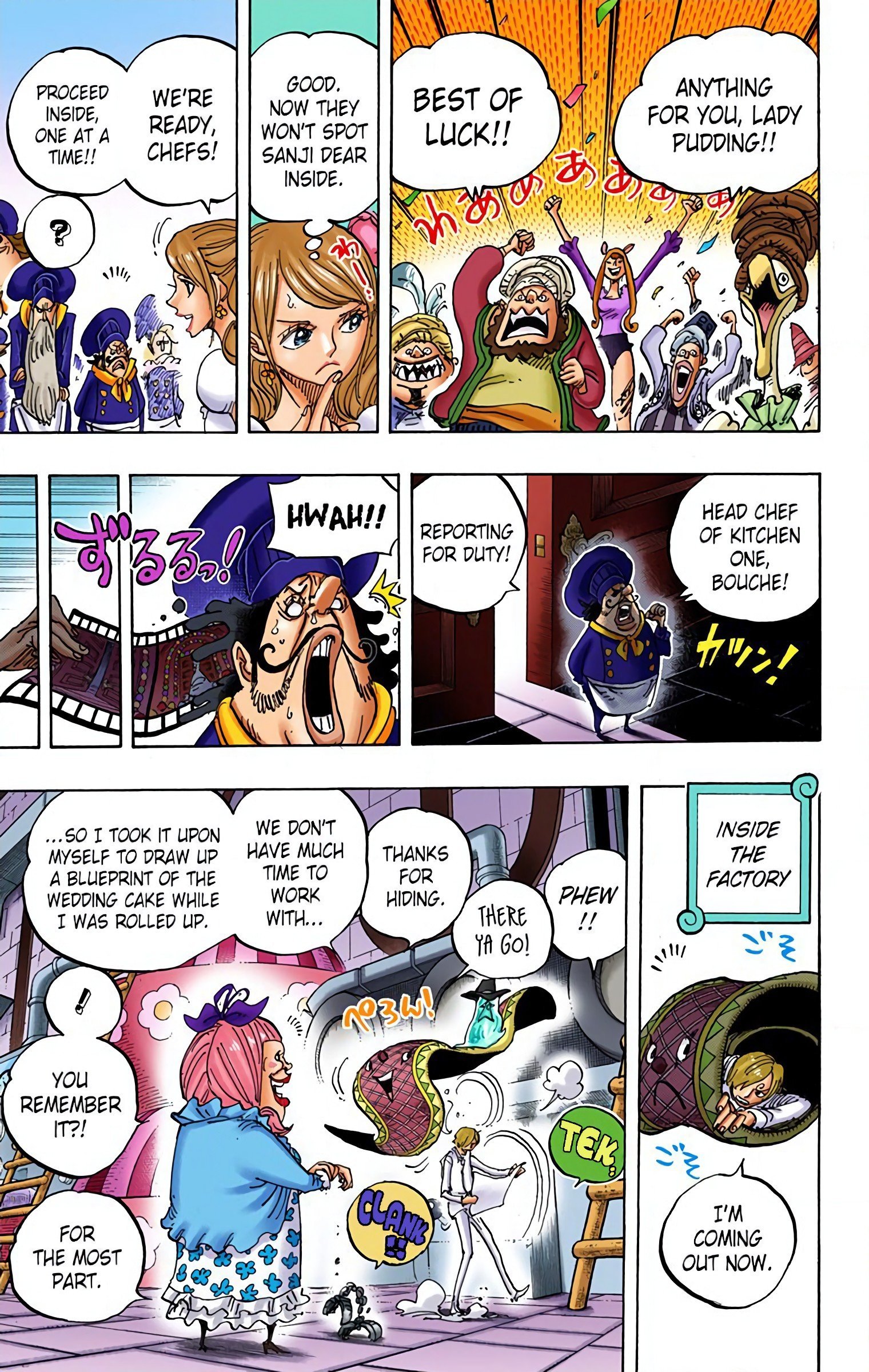 One Piece Colored Manga