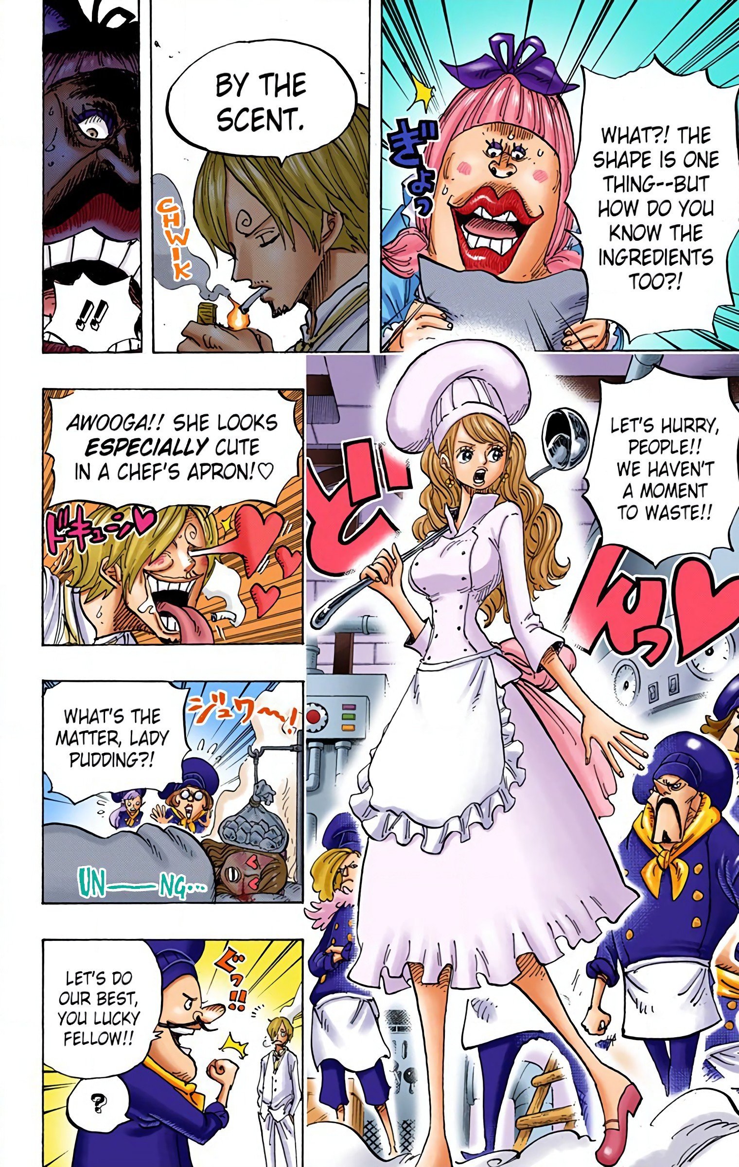 One Piece Colored Manga