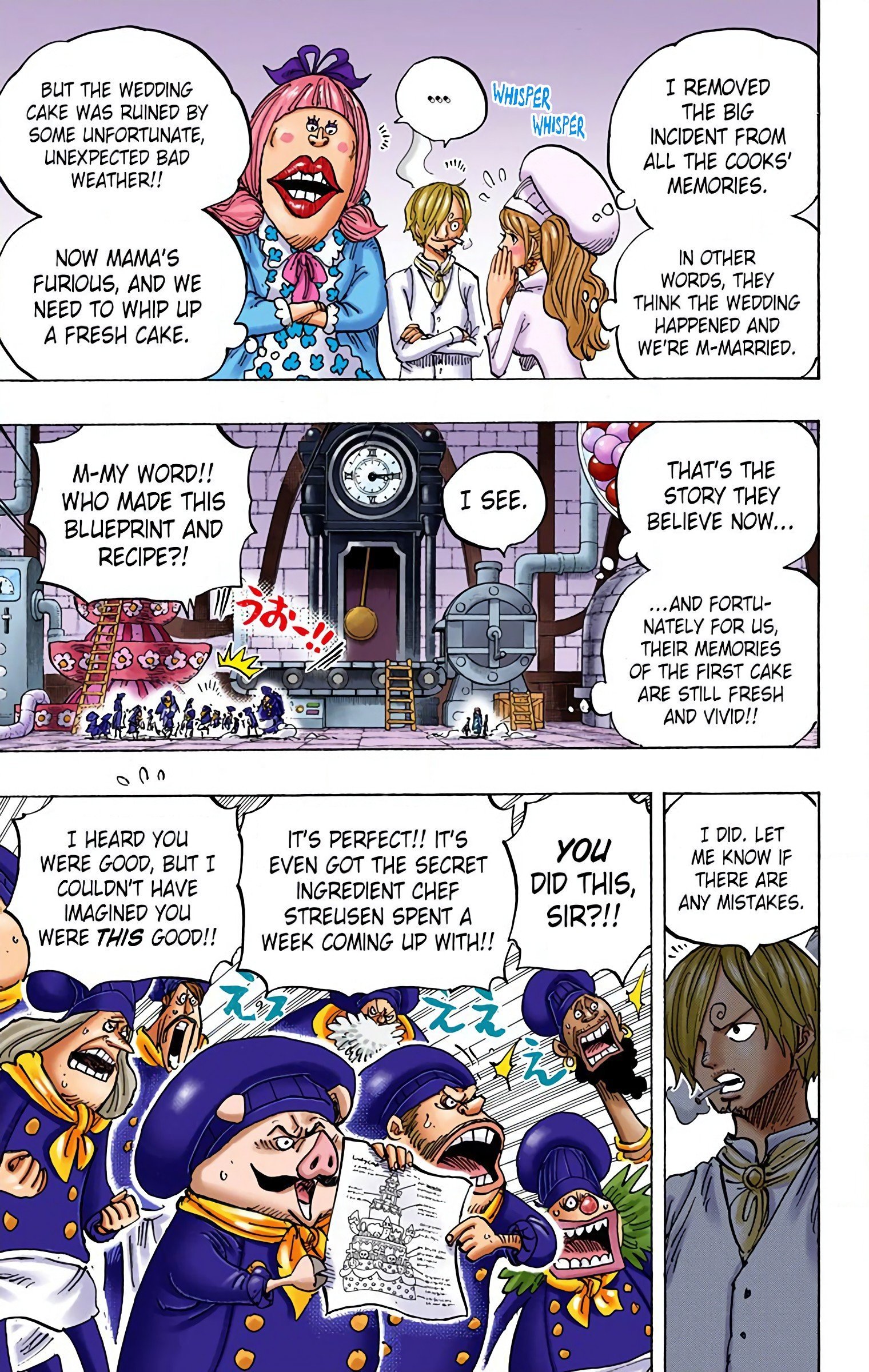 One Piece Colored Manga