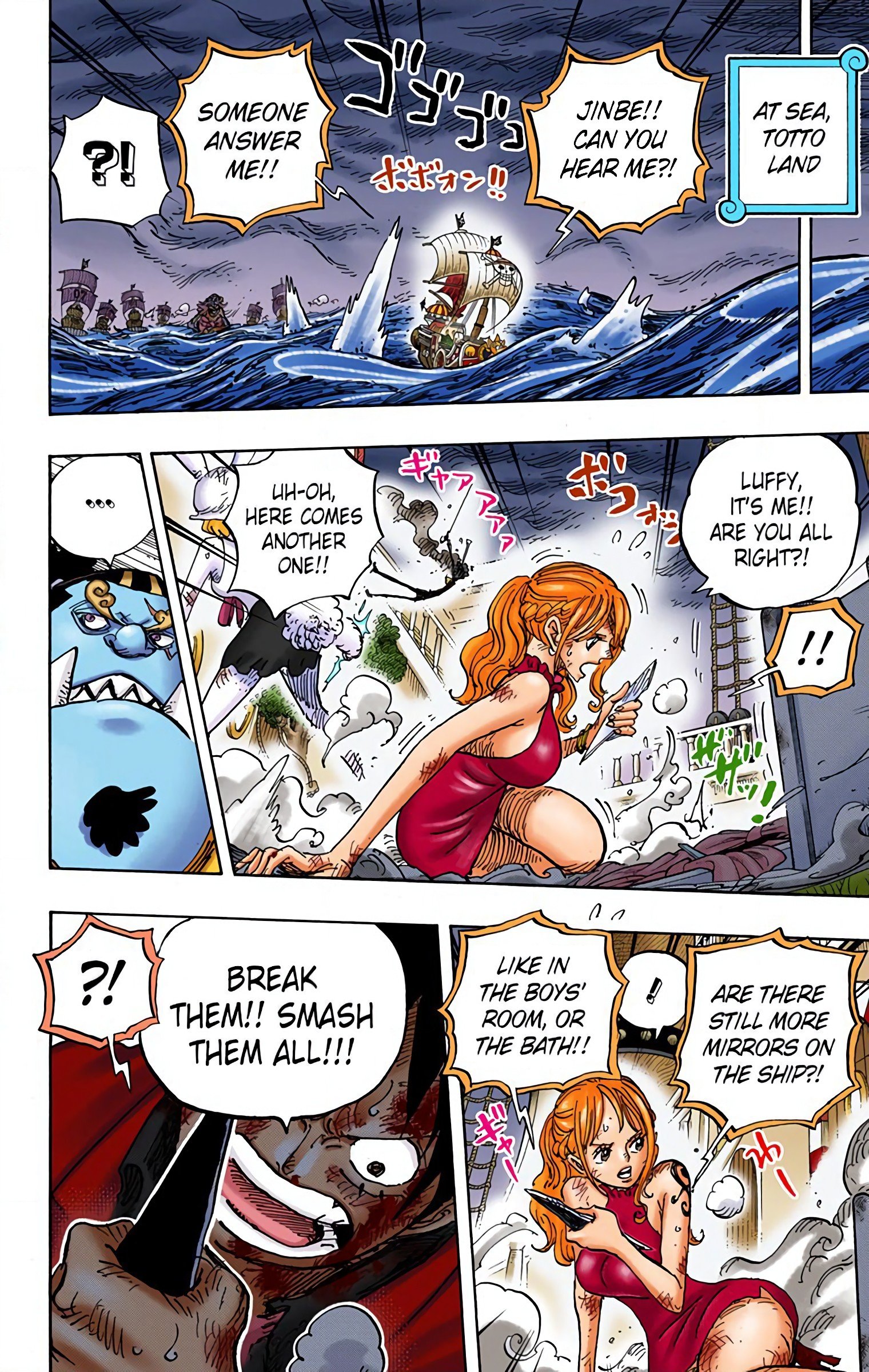 One Piece Colored Manga