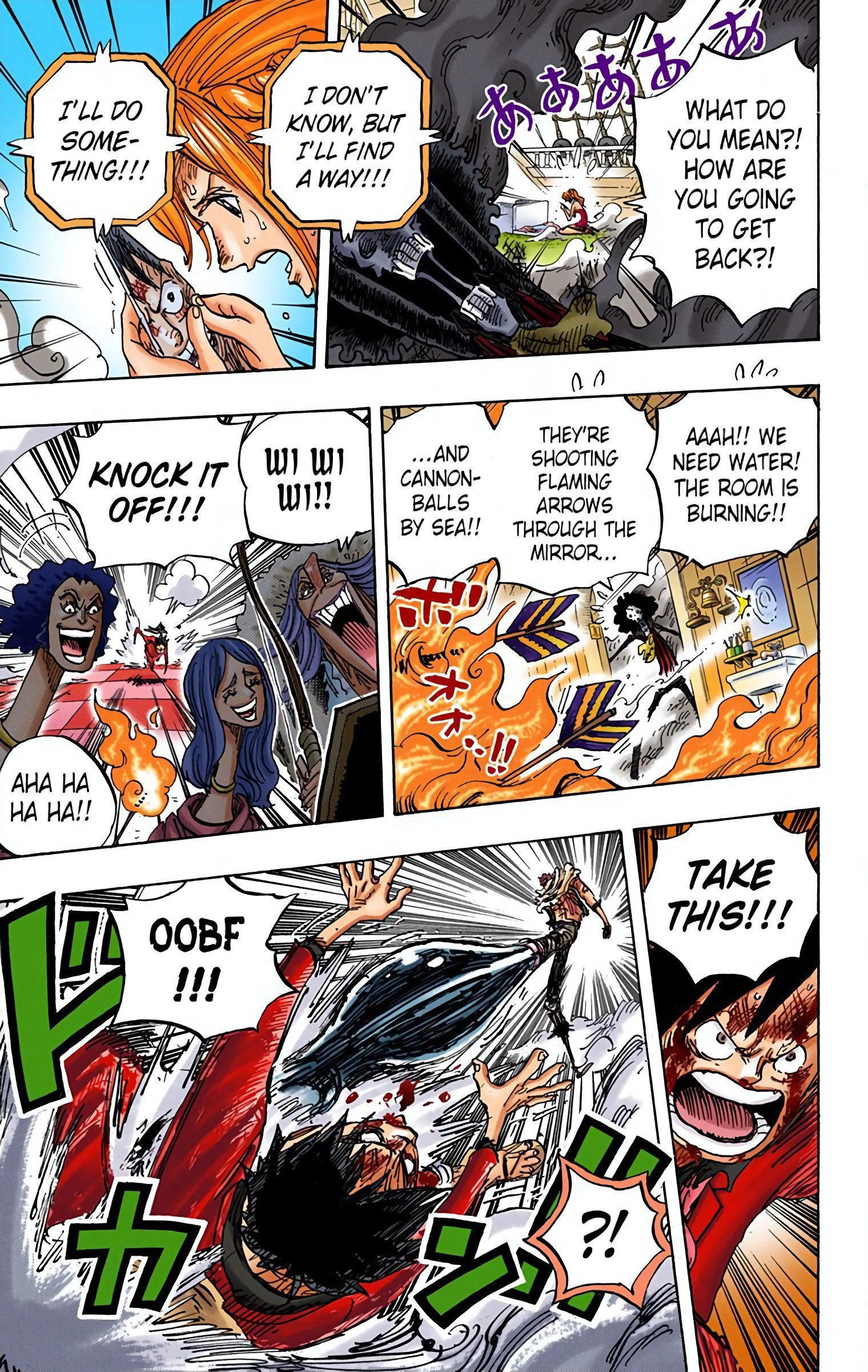 One Piece Colored Manga