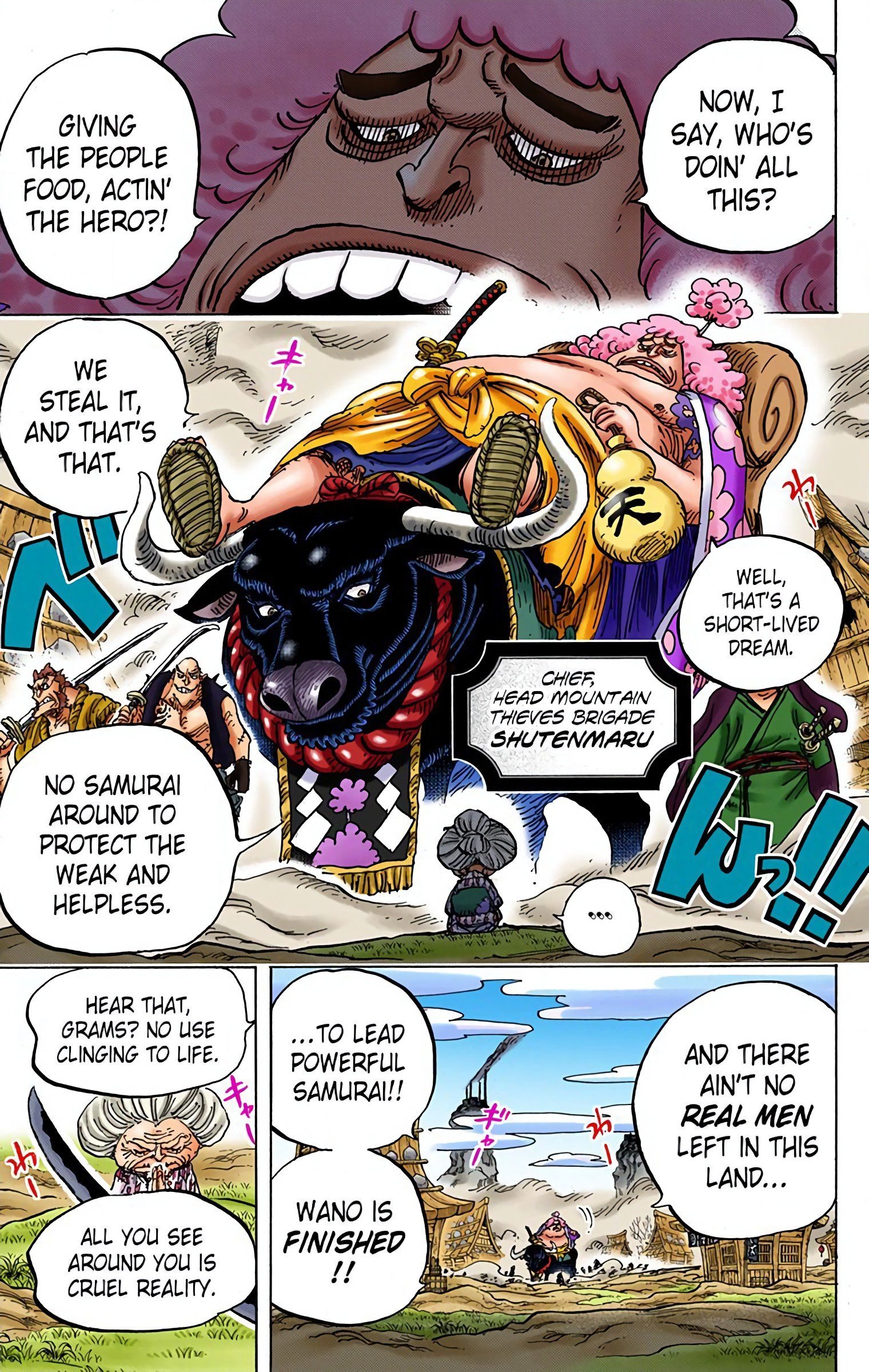 One Piece Colored Manga