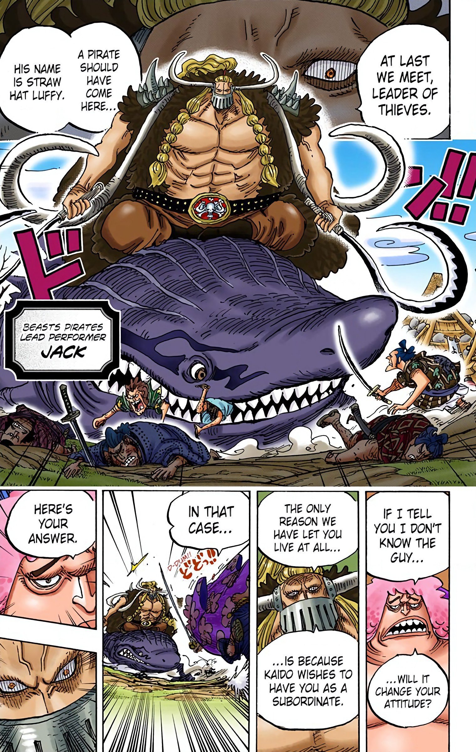 One Piece Colored Manga