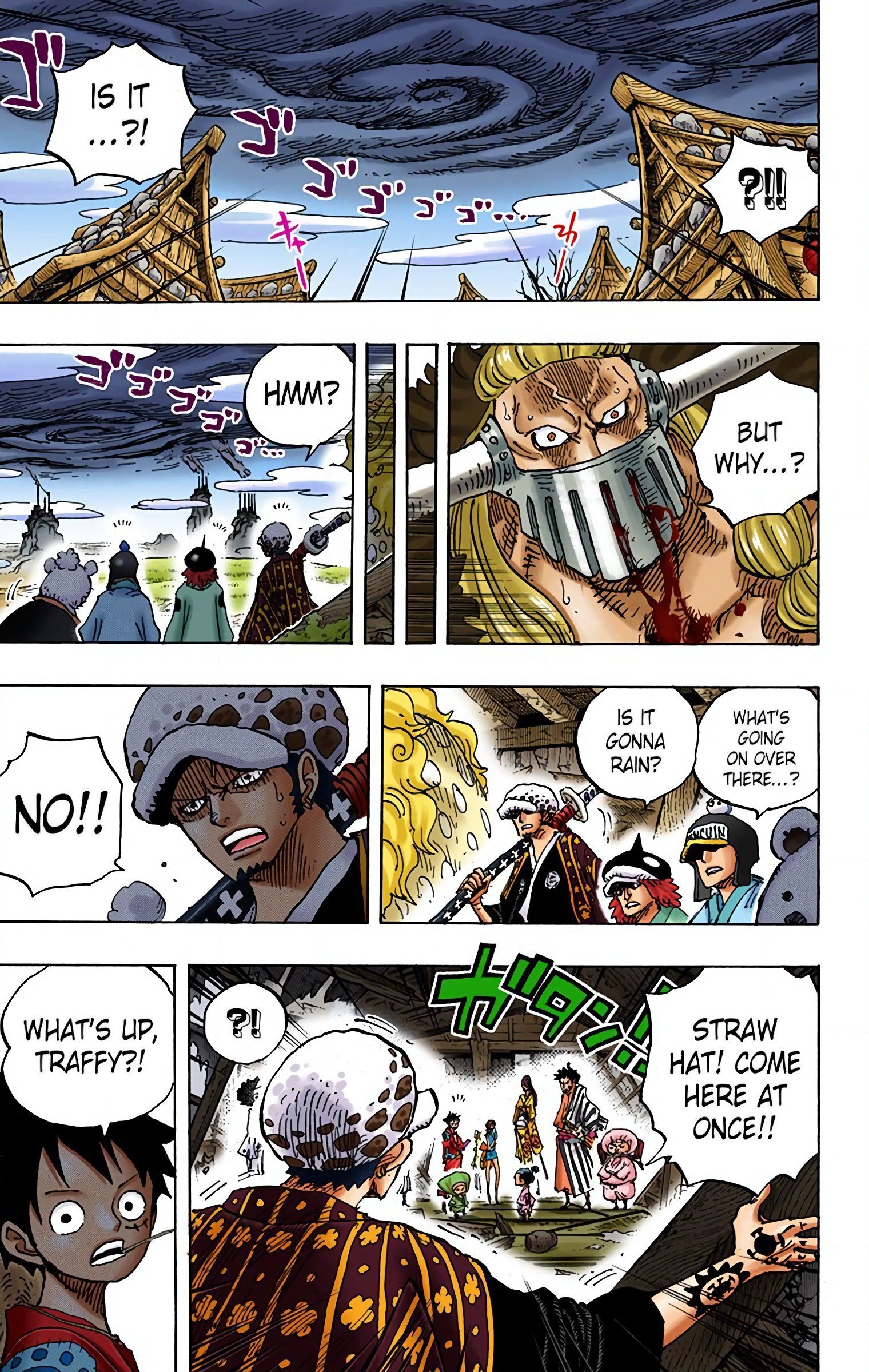 One Piece Colored Manga