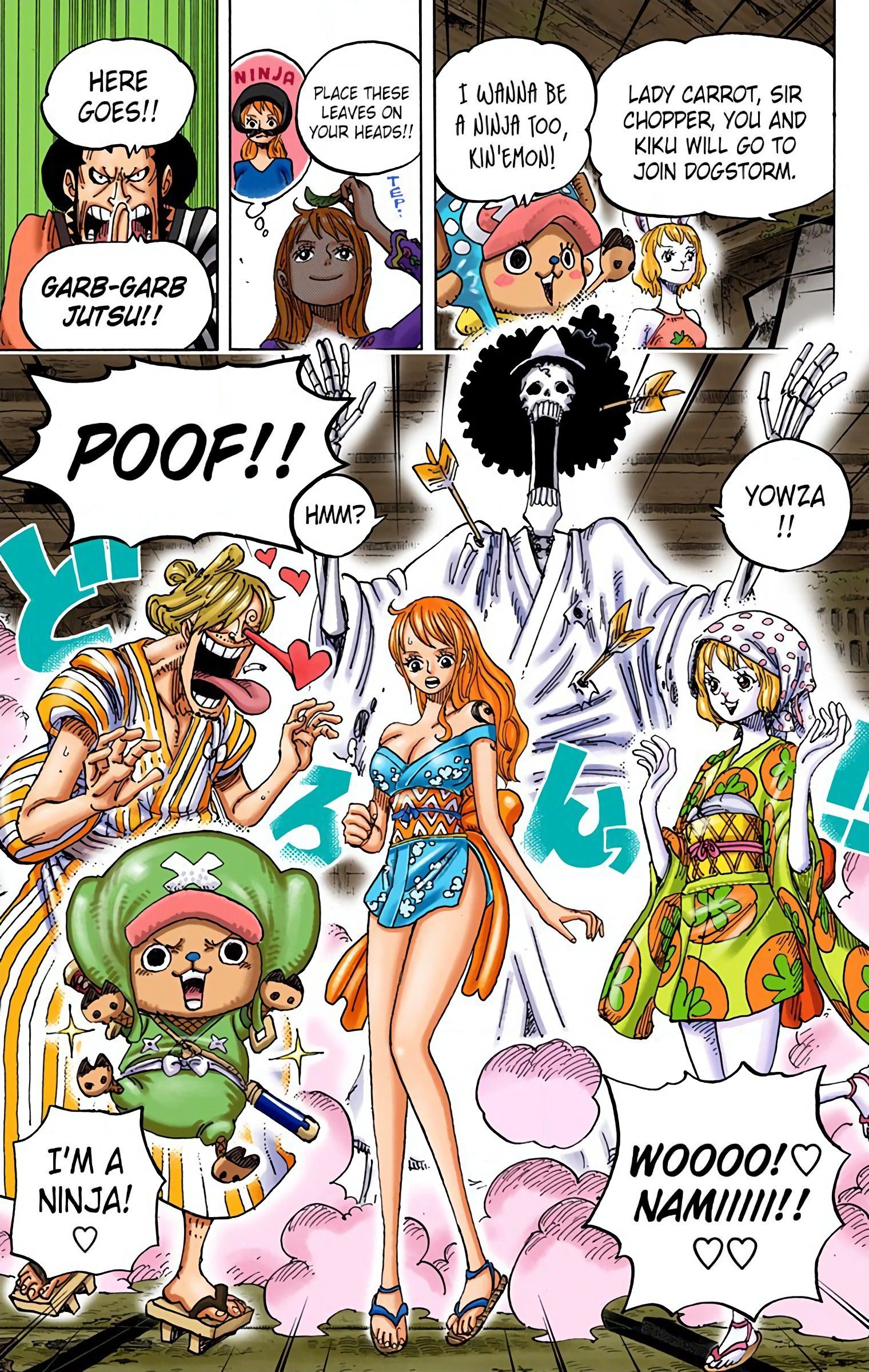 One Piece Colored Manga