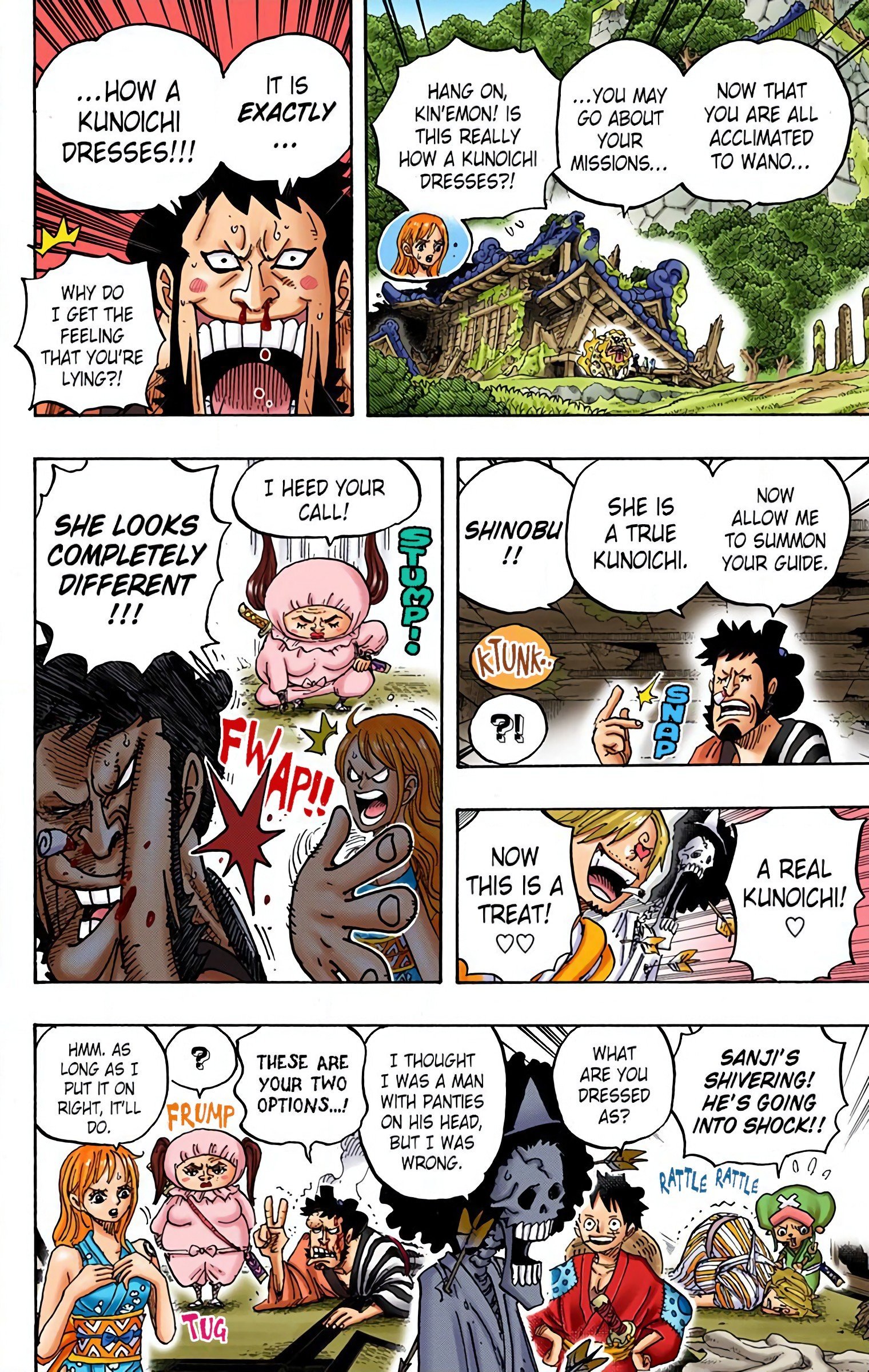 One Piece Colored Manga