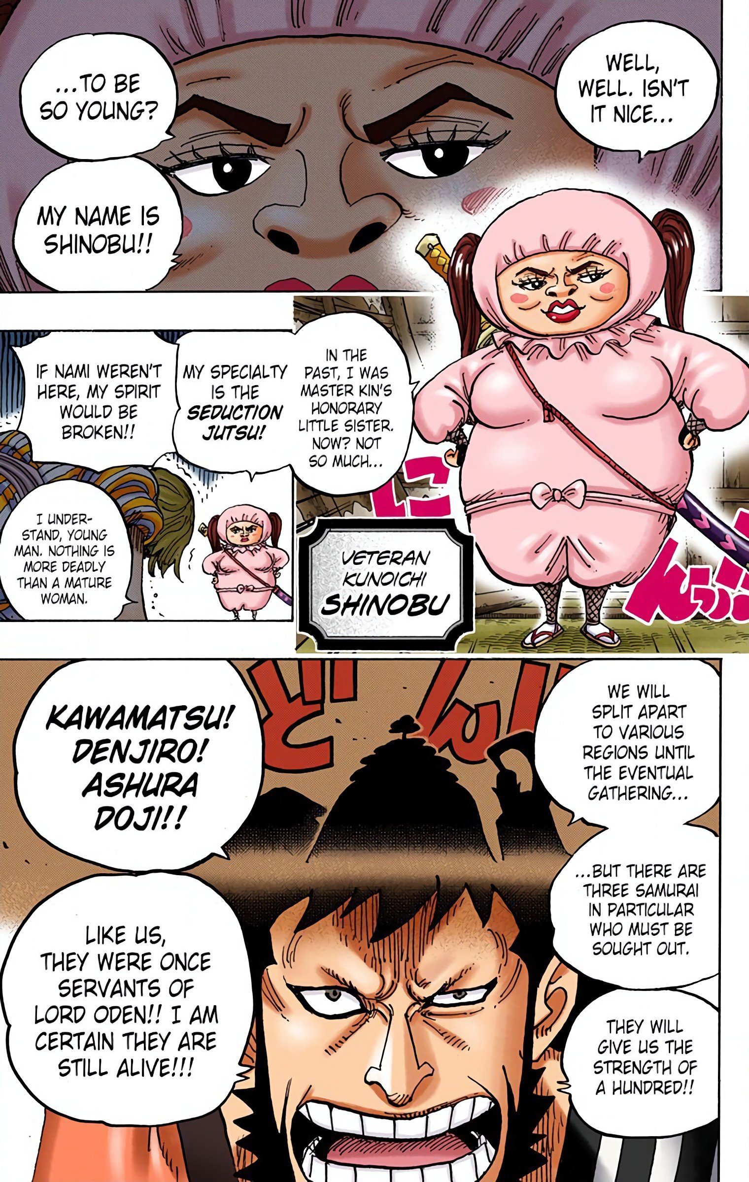 One Piece Colored Manga