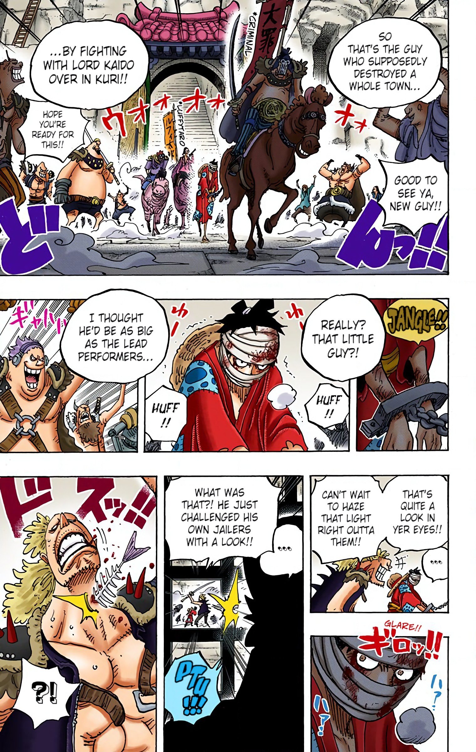 One Piece Colored Manga