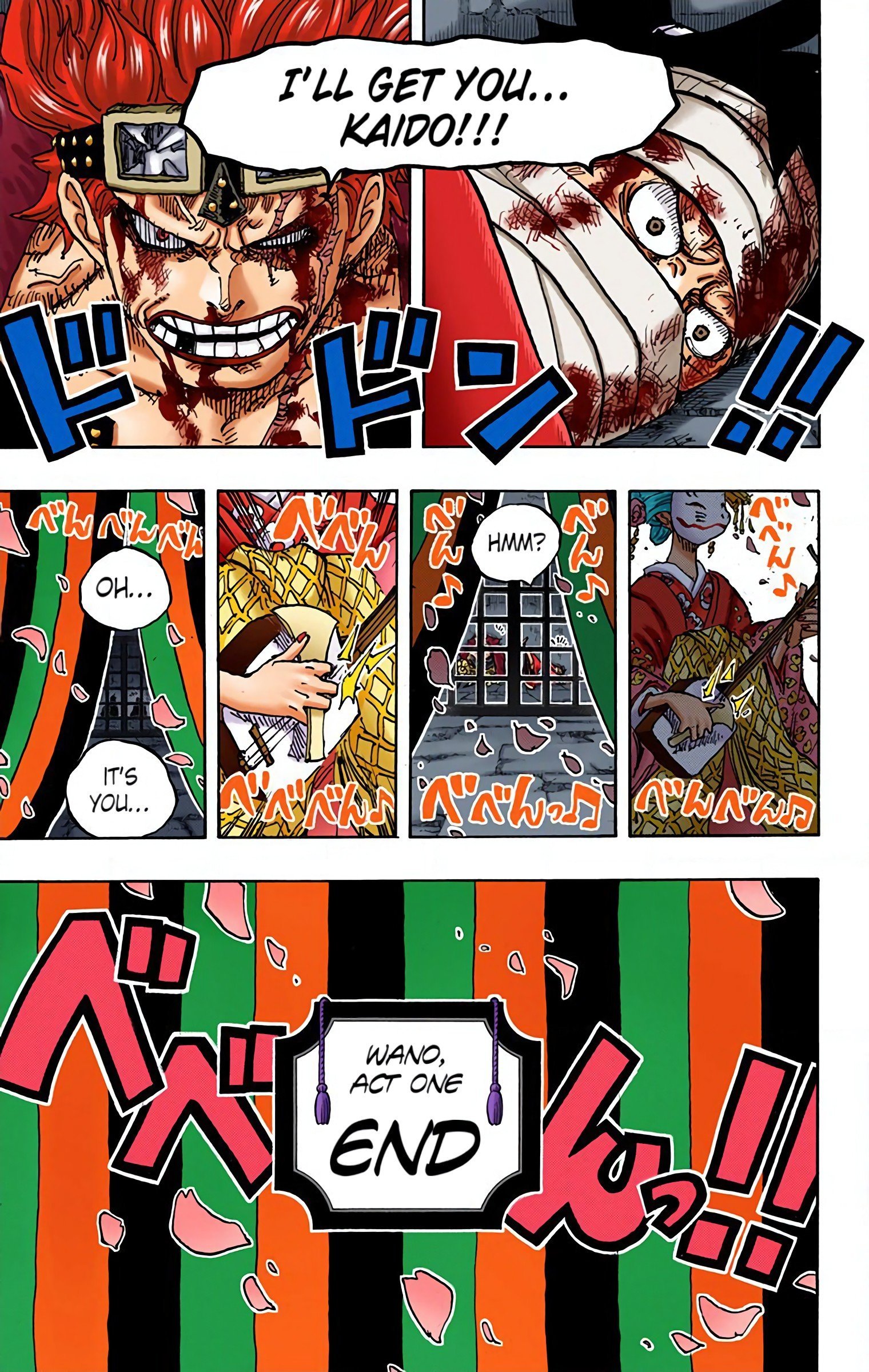 One Piece Colored Manga