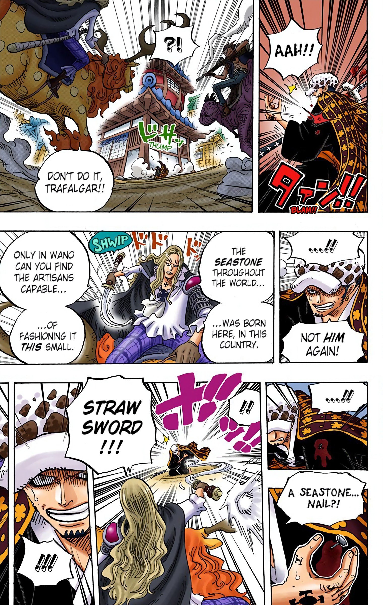 One Piece Colored Manga