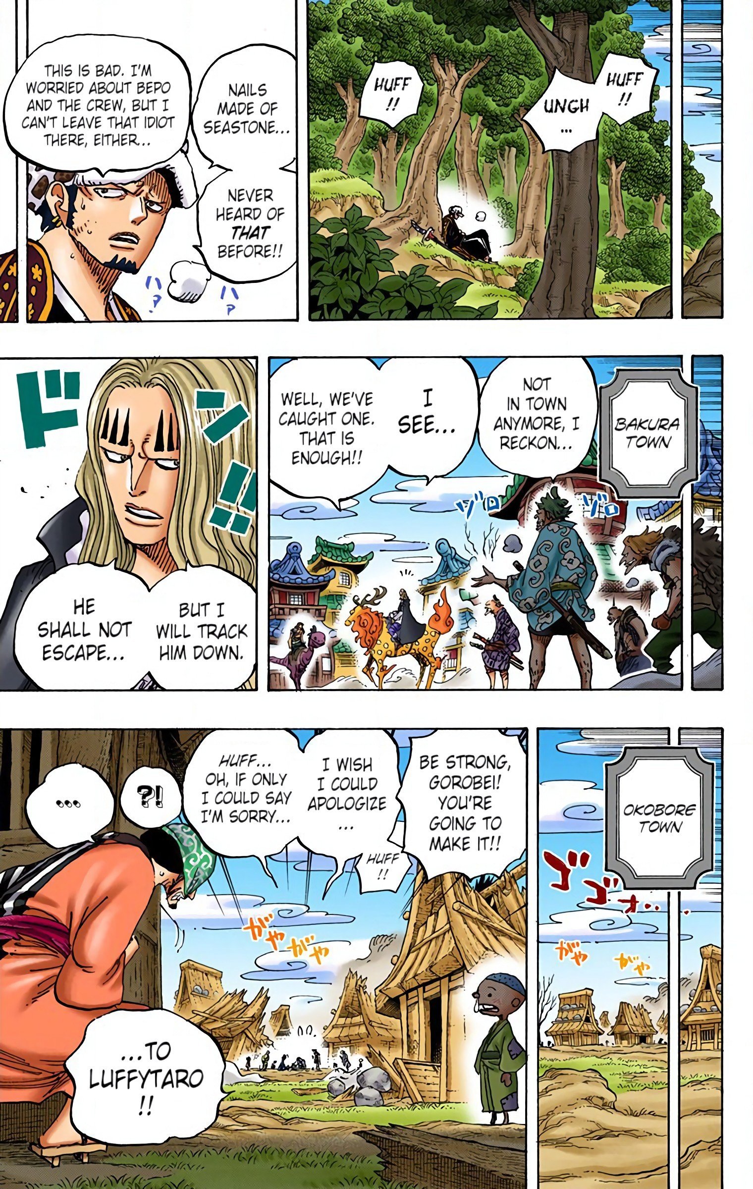 One Piece Colored Manga