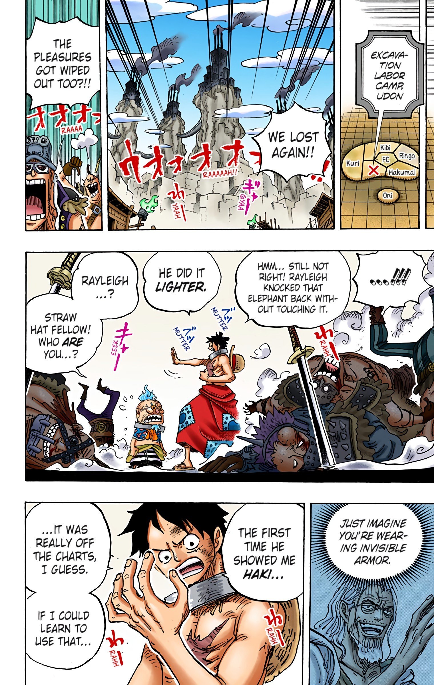 One Piece Colored Manga