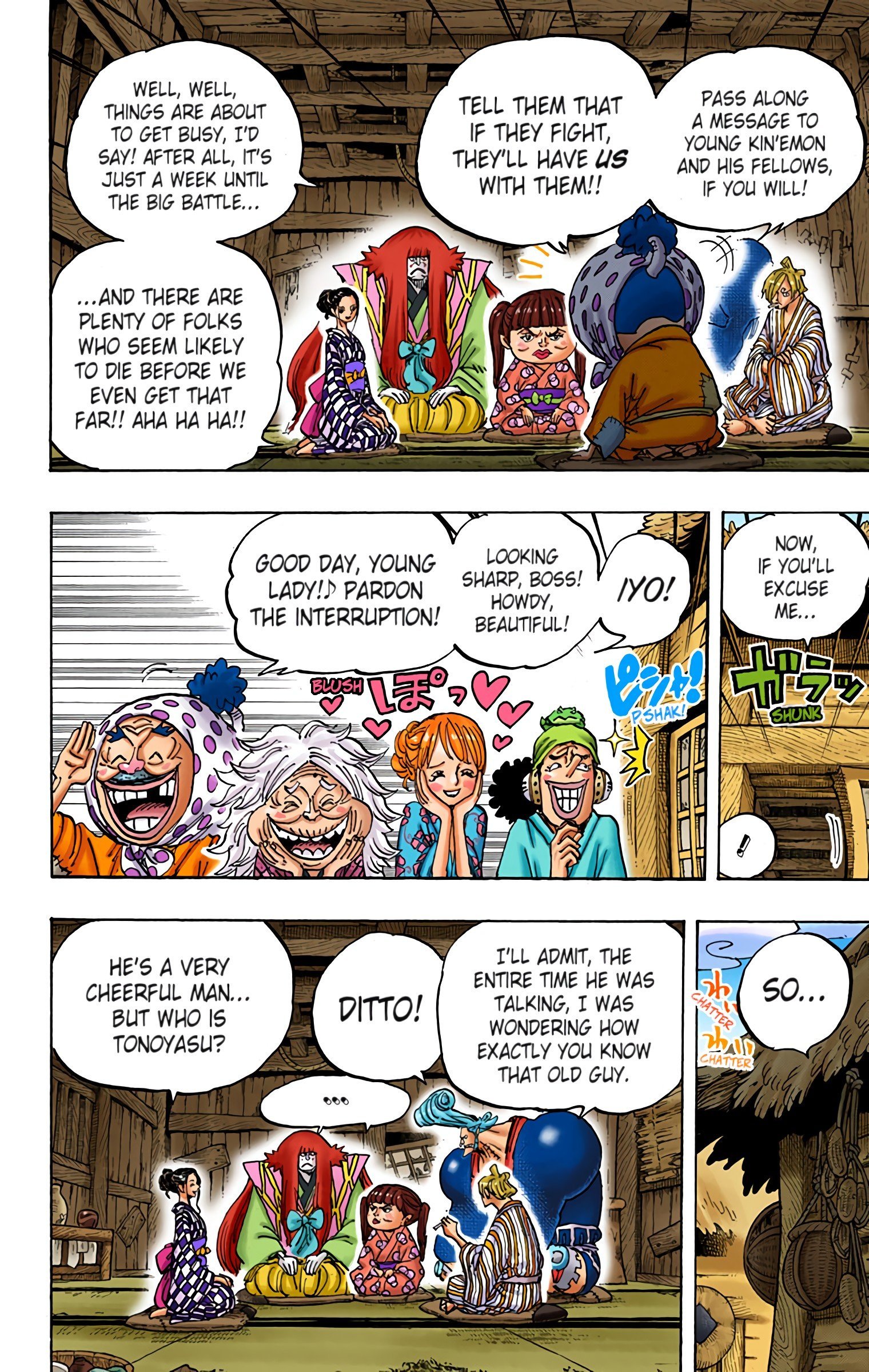 One Piece Colored Manga