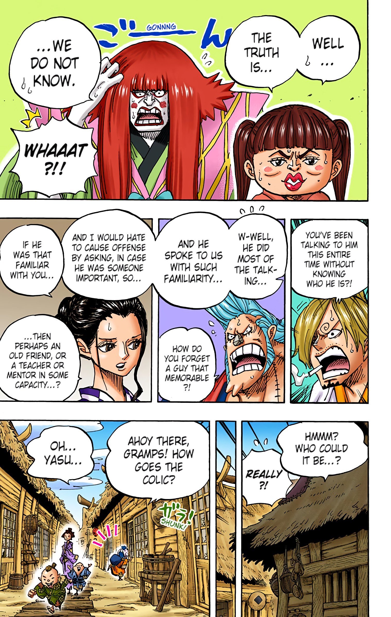 One Piece Colored Manga