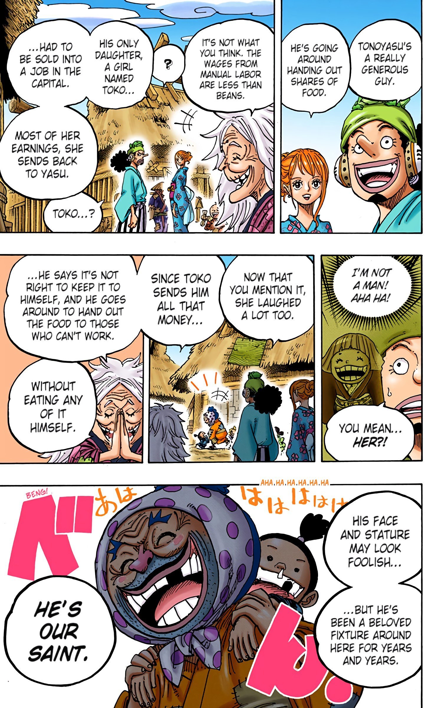 One Piece Colored Manga