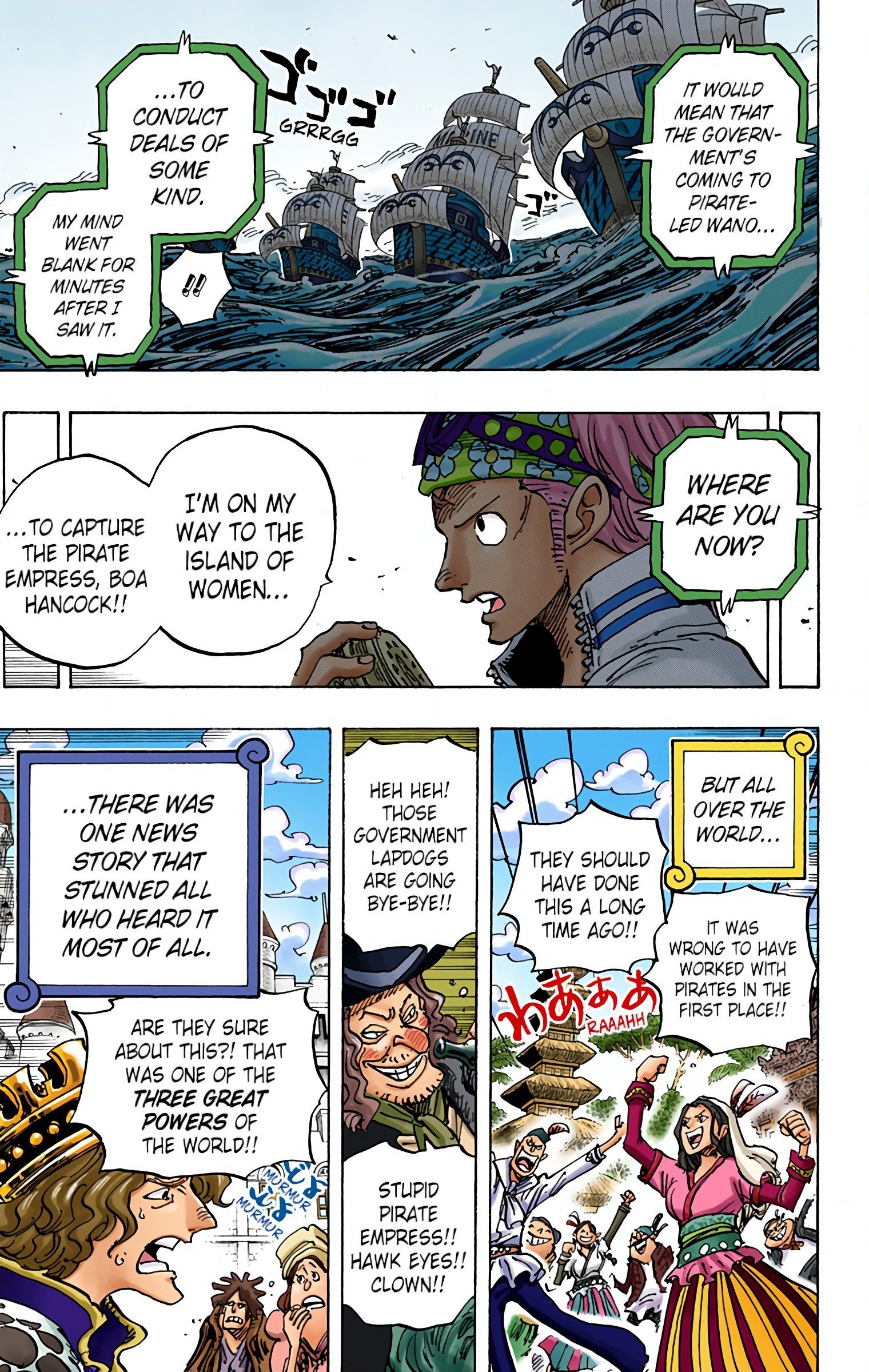 One Piece Colored Manga