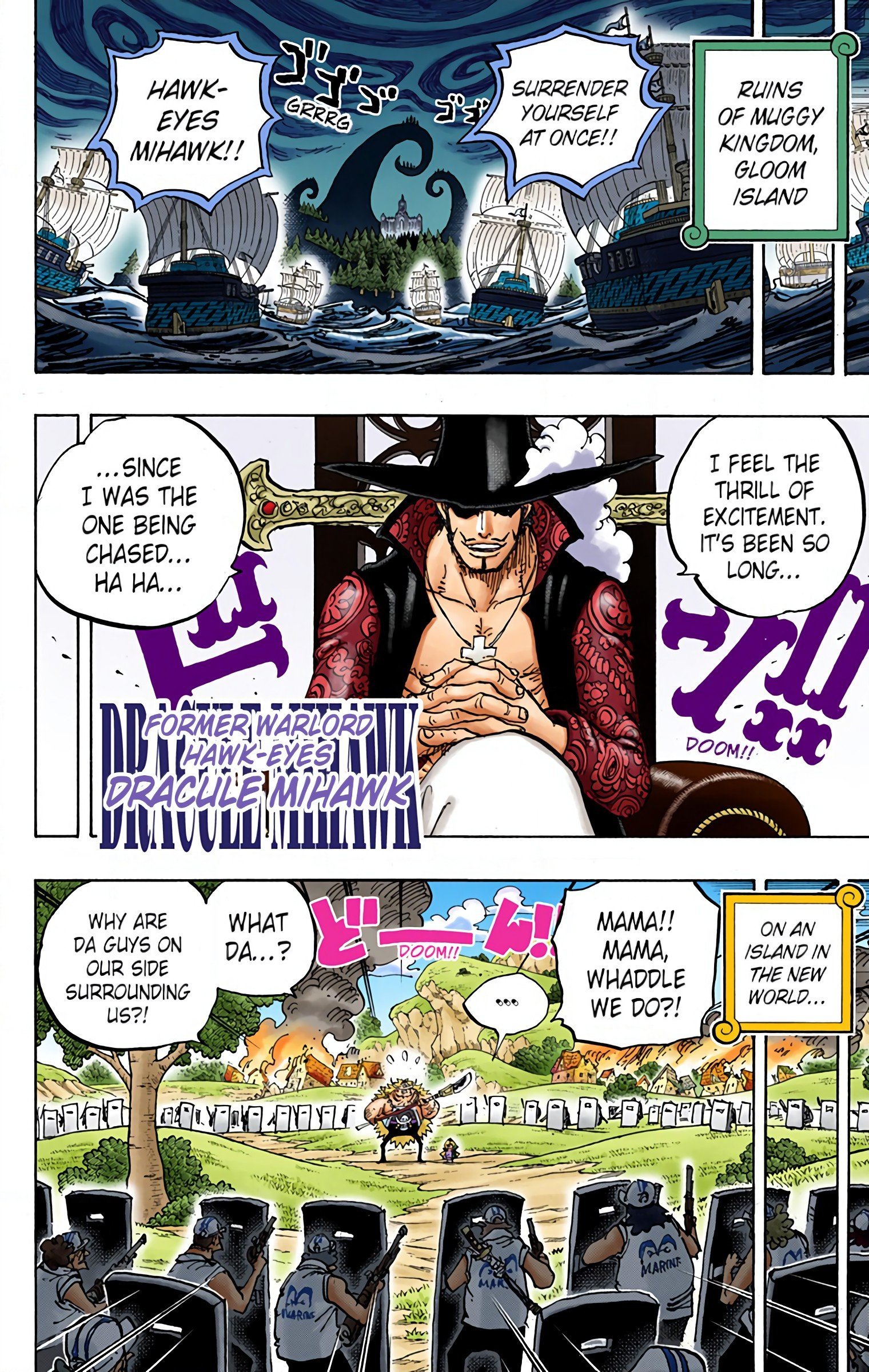 One Piece Colored Manga