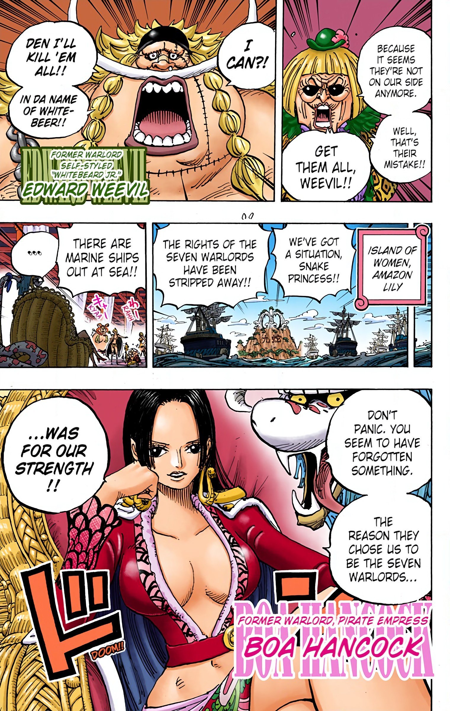 One Piece Colored Manga