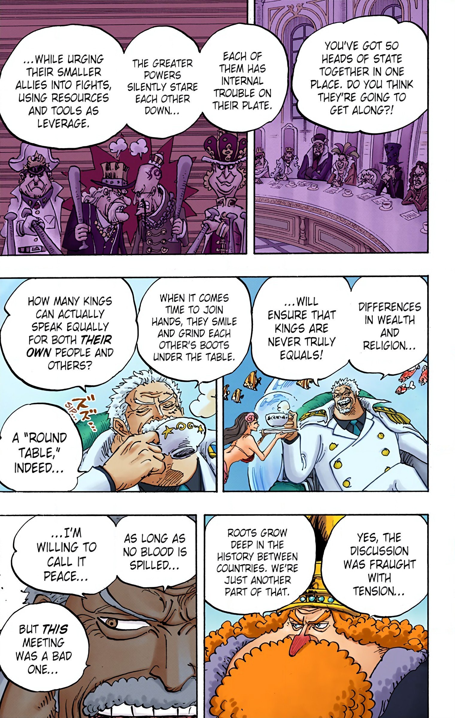 One Piece Colored Manga