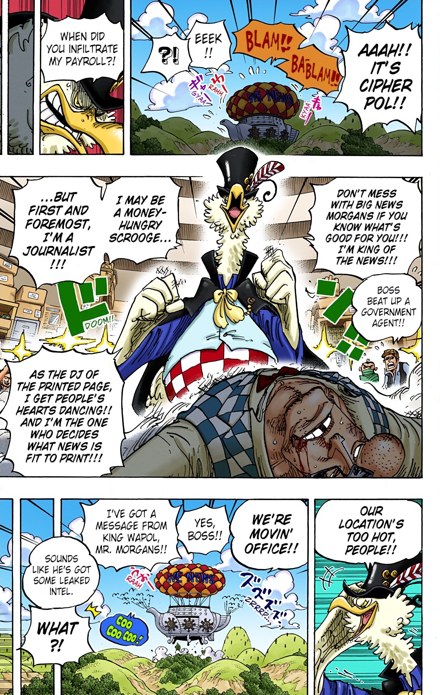 One Piece Colored Manga