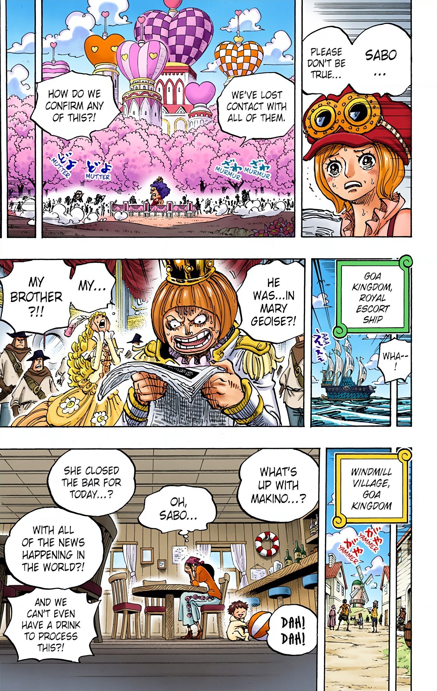 One Piece Colored Manga