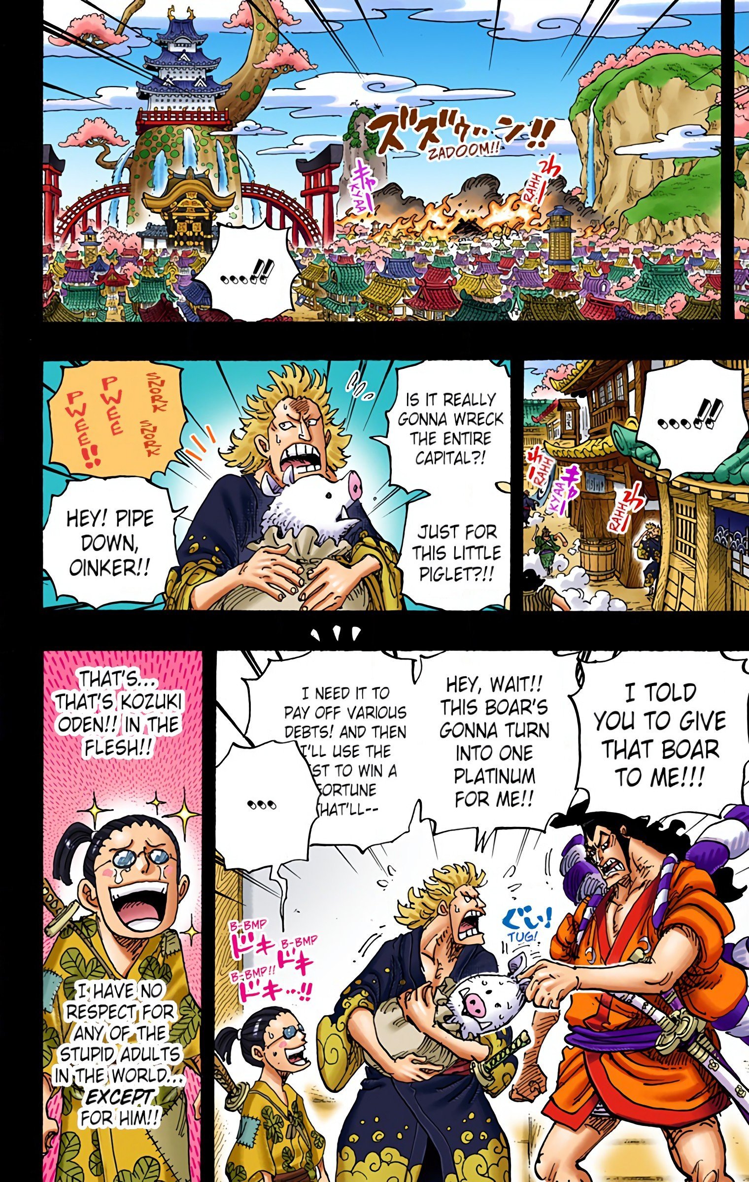 One Piece Colored Manga