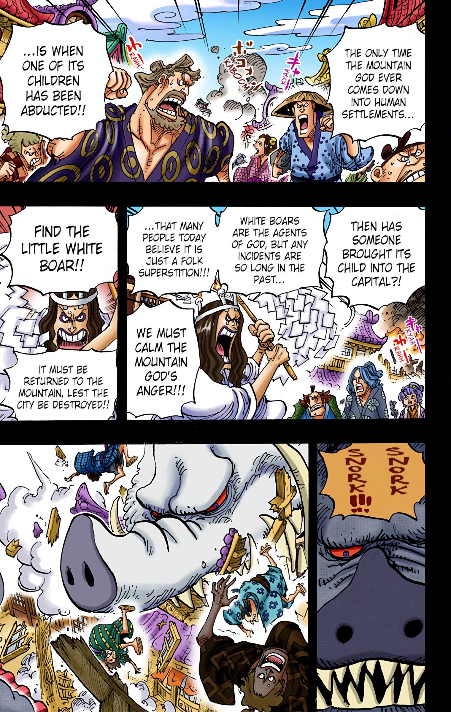 One Piece Colored Manga