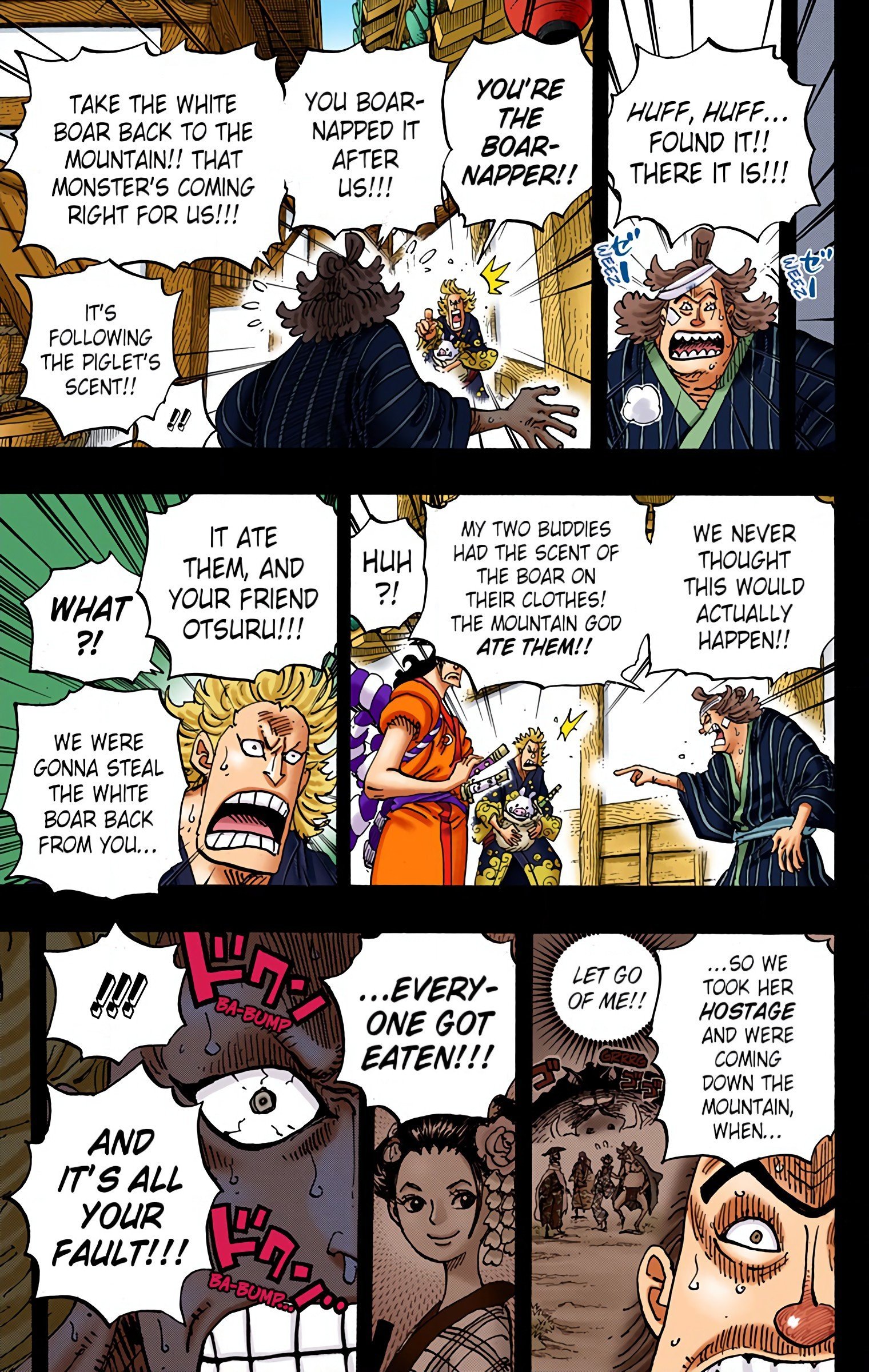 One Piece Colored Manga