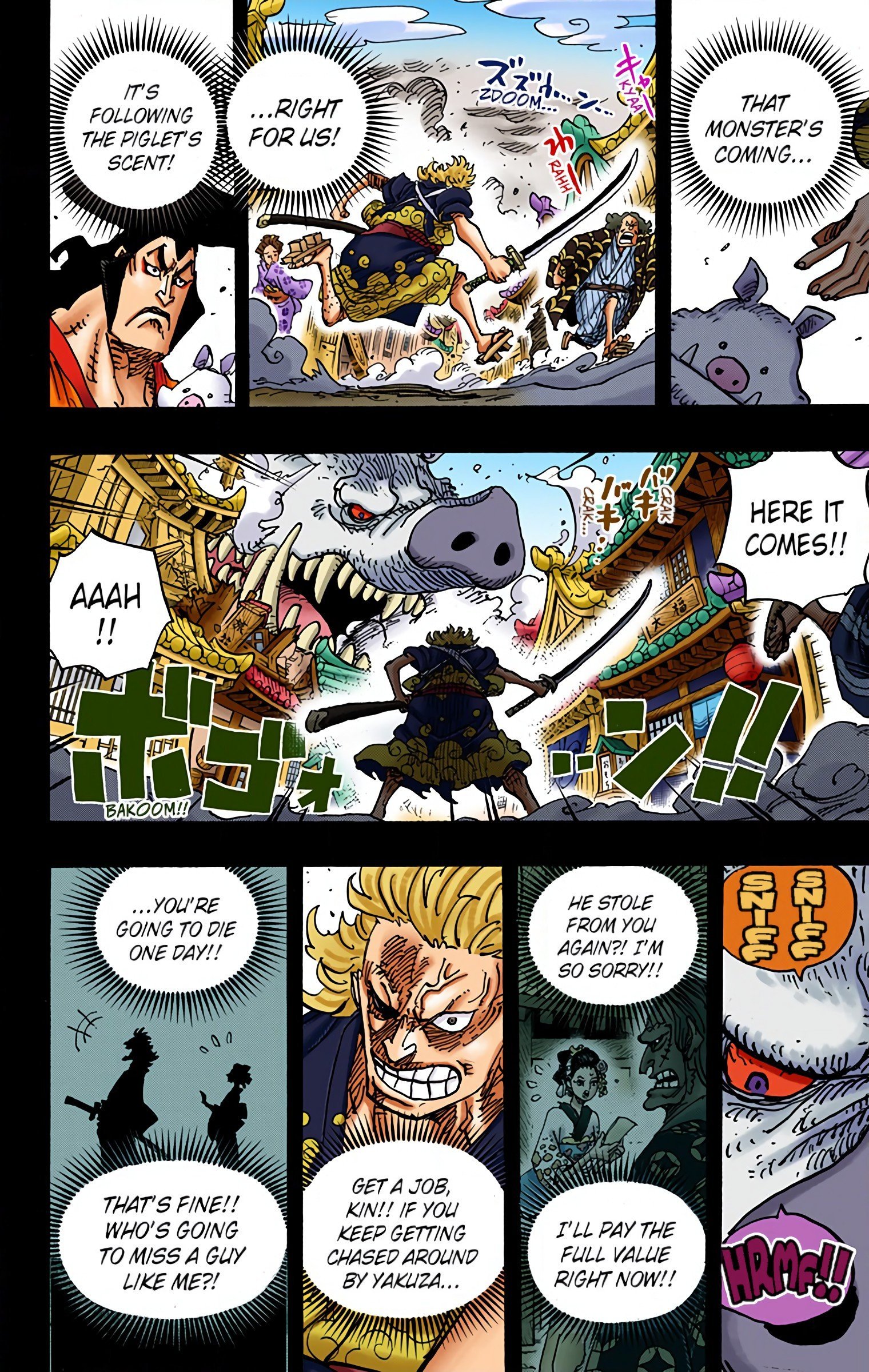 One Piece Colored Manga