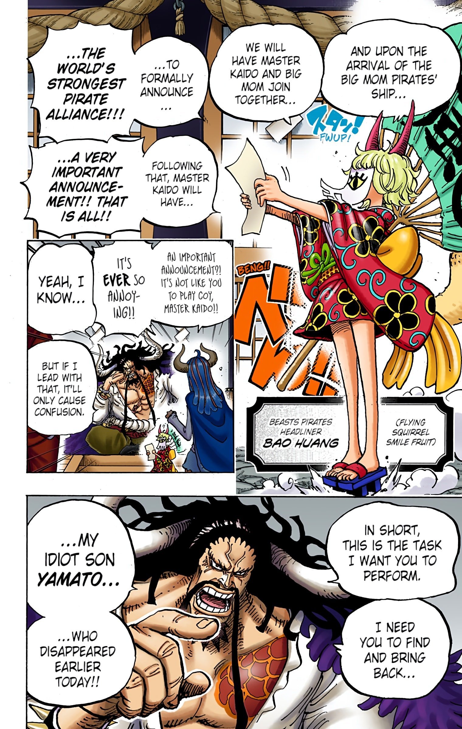 One Piece Colored Manga