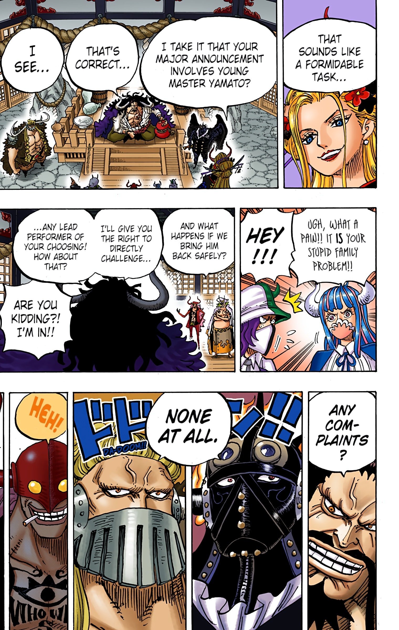 One Piece Colored Manga