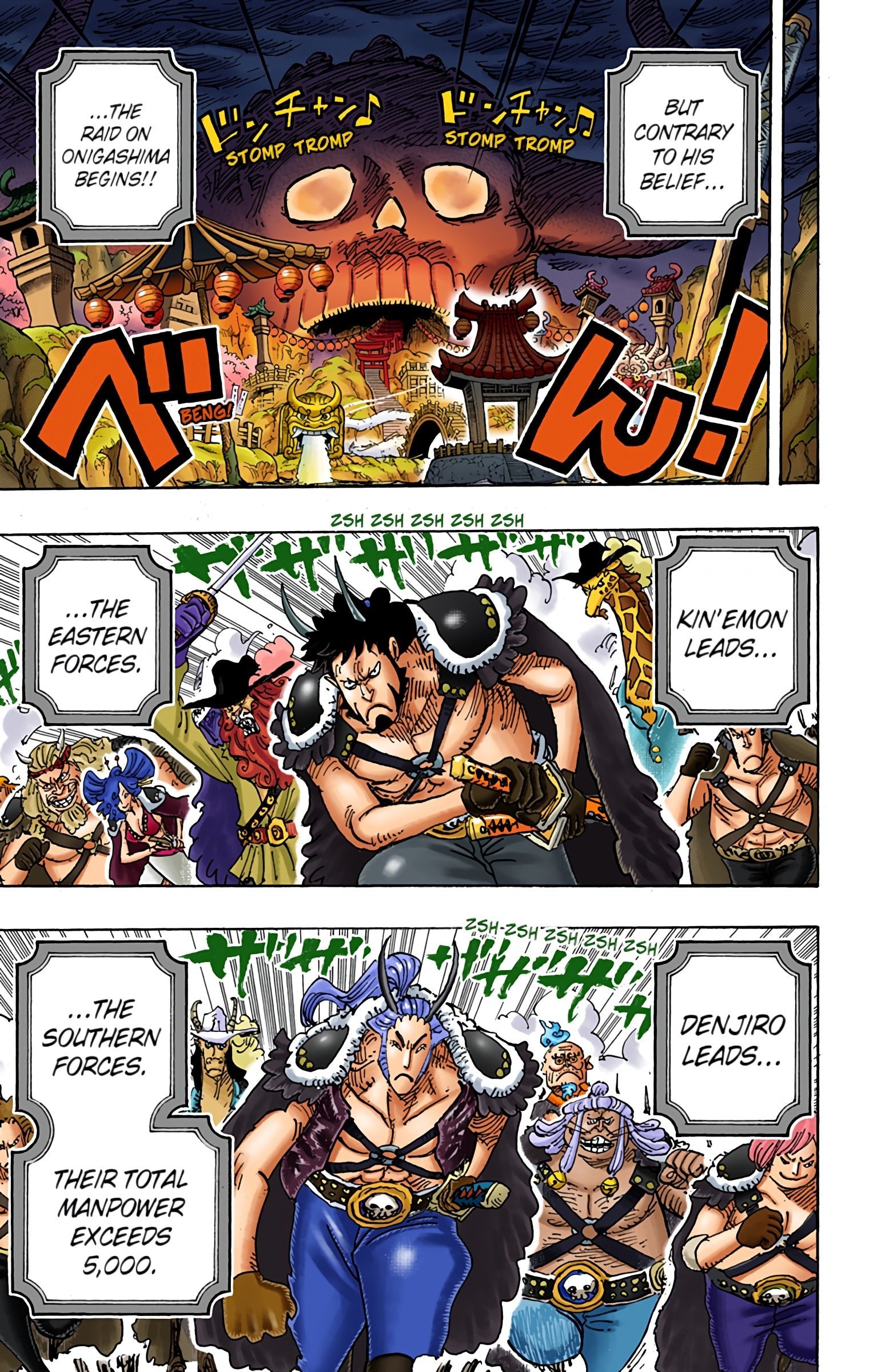 One Piece Colored Manga