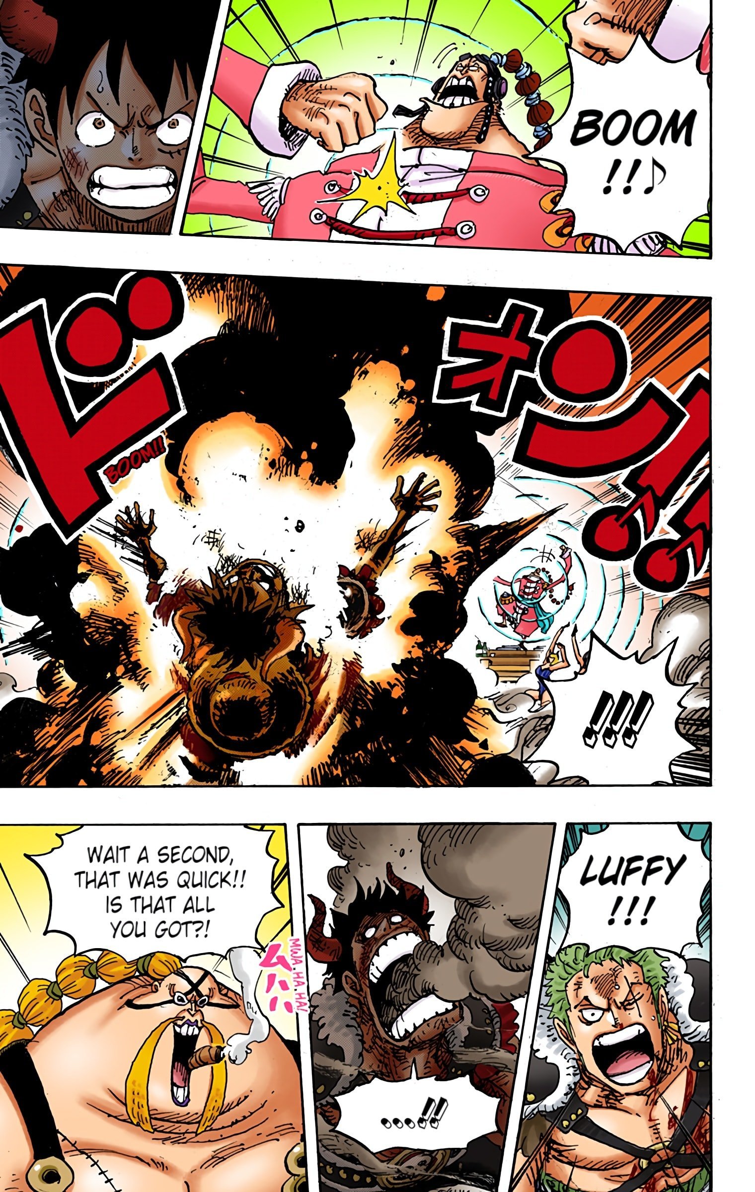 One Piece Colored Manga